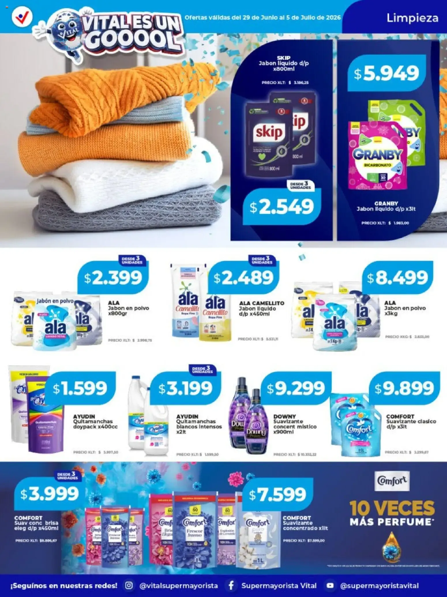 Ofertas de Vital - Ofertas || del 29/06/2026 - 05/07/2026 || Catálogo 29 de junio al 5 de julio 2026 - Página 7 del catálogo