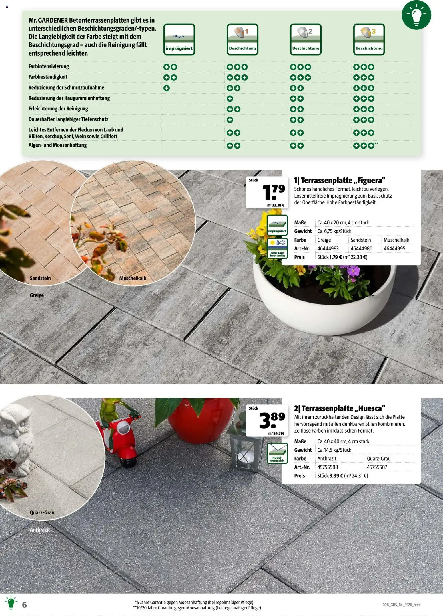 Hagebau Gartenbaustoffsortiment (ab 02.03.2026) zum Blättern von 2. März bis 31. Dezember 2026 - Prospekt seite 6