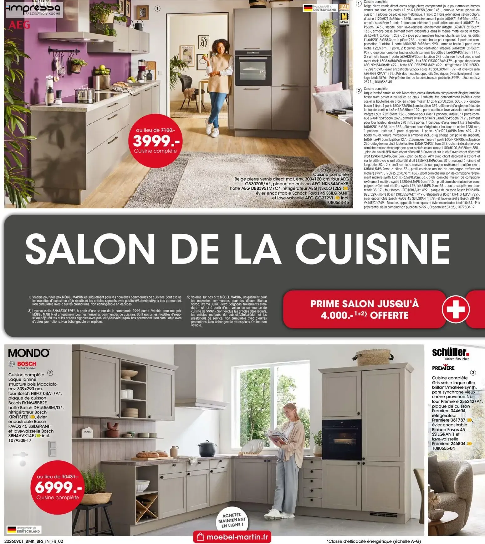 Möbel Martin: Salon de la Cuisine y Salon del Mueble Rembourré du 1 septembre au 30 septembre 2026 - Catalogue page 2