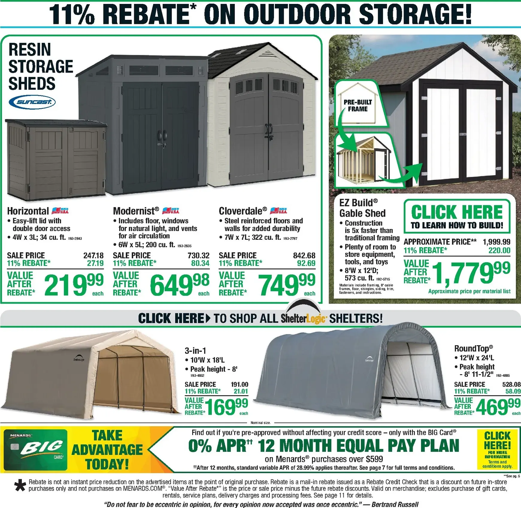 Weekly ad 11% Rebate on Everything! from September 10 to September 20 2026 - Page 4