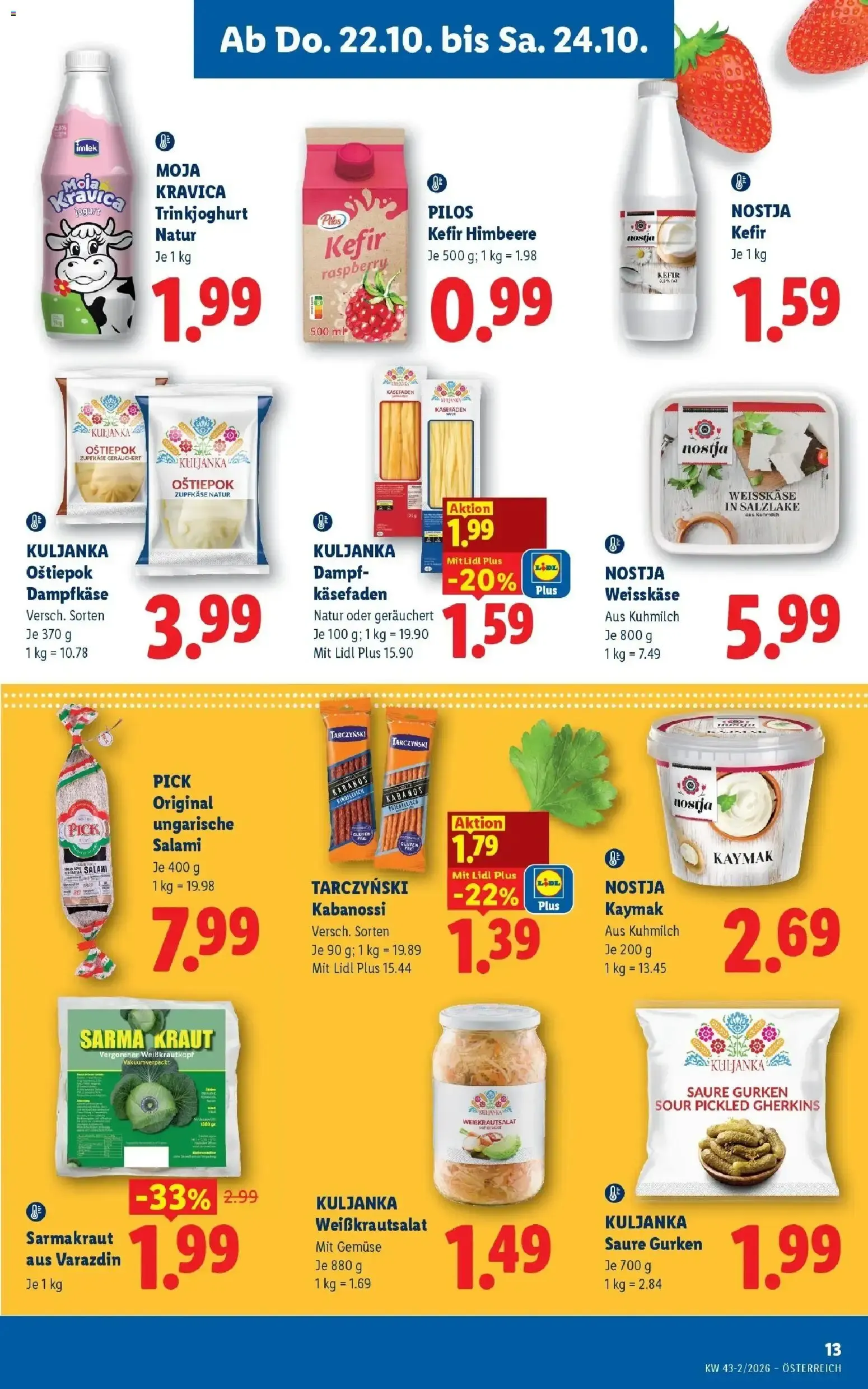 Lidl Aktion von 22. Oktober bis 24. Oktober 2026 - Flugblätt seite 15
