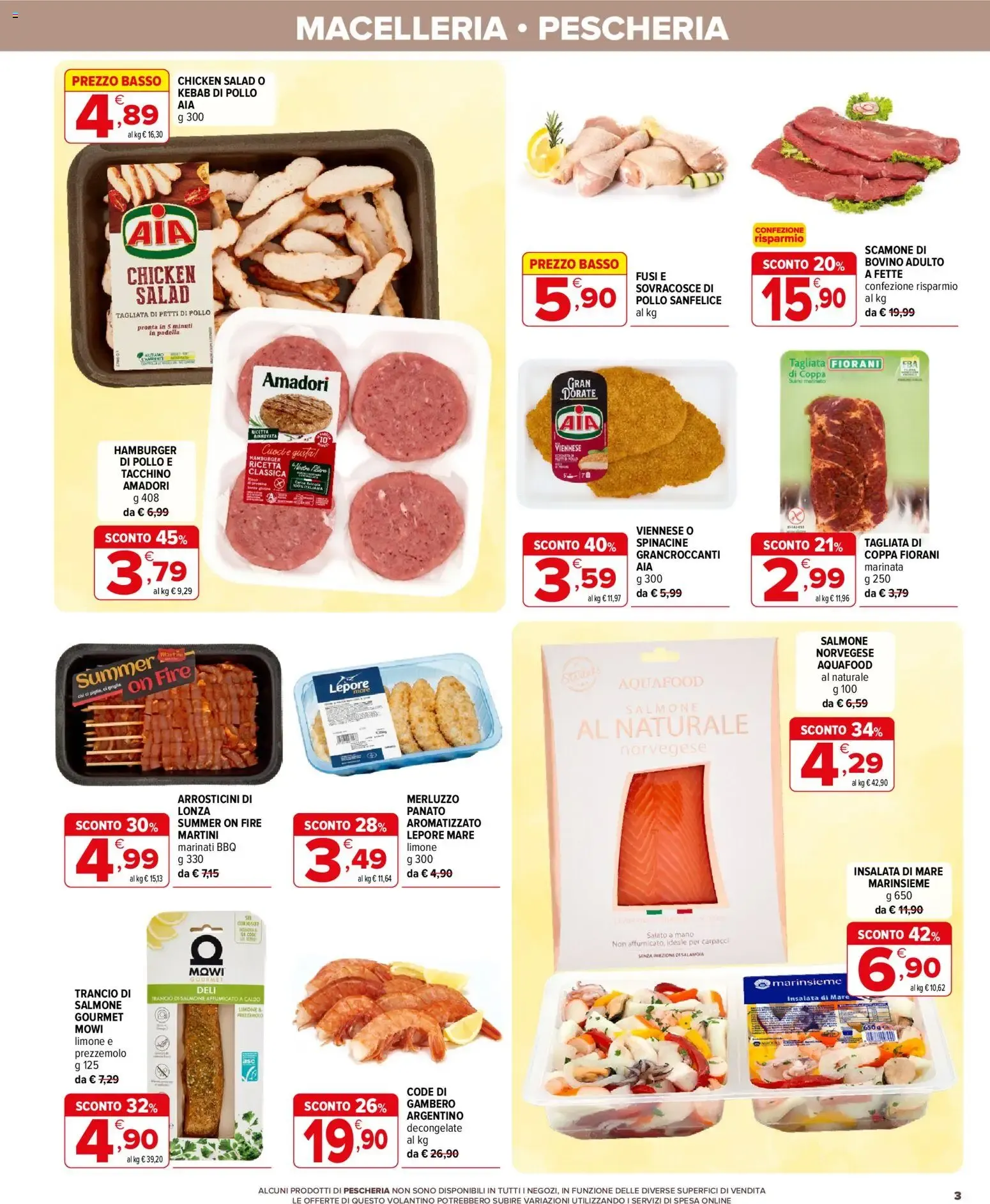 Iperal Supermercati: Un Mare di Sconti da 29 luglio a 18 agosto di 2026 - Pagina del volantino 3
