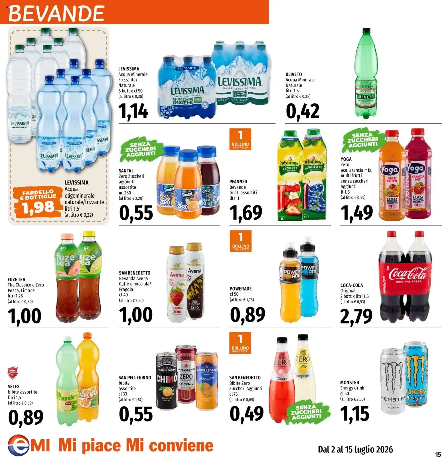 EMI volantino dal 02/07/2026 - online Offerte da 2 luglio a 15 luglio di 2026 - Pagina del volantino 15