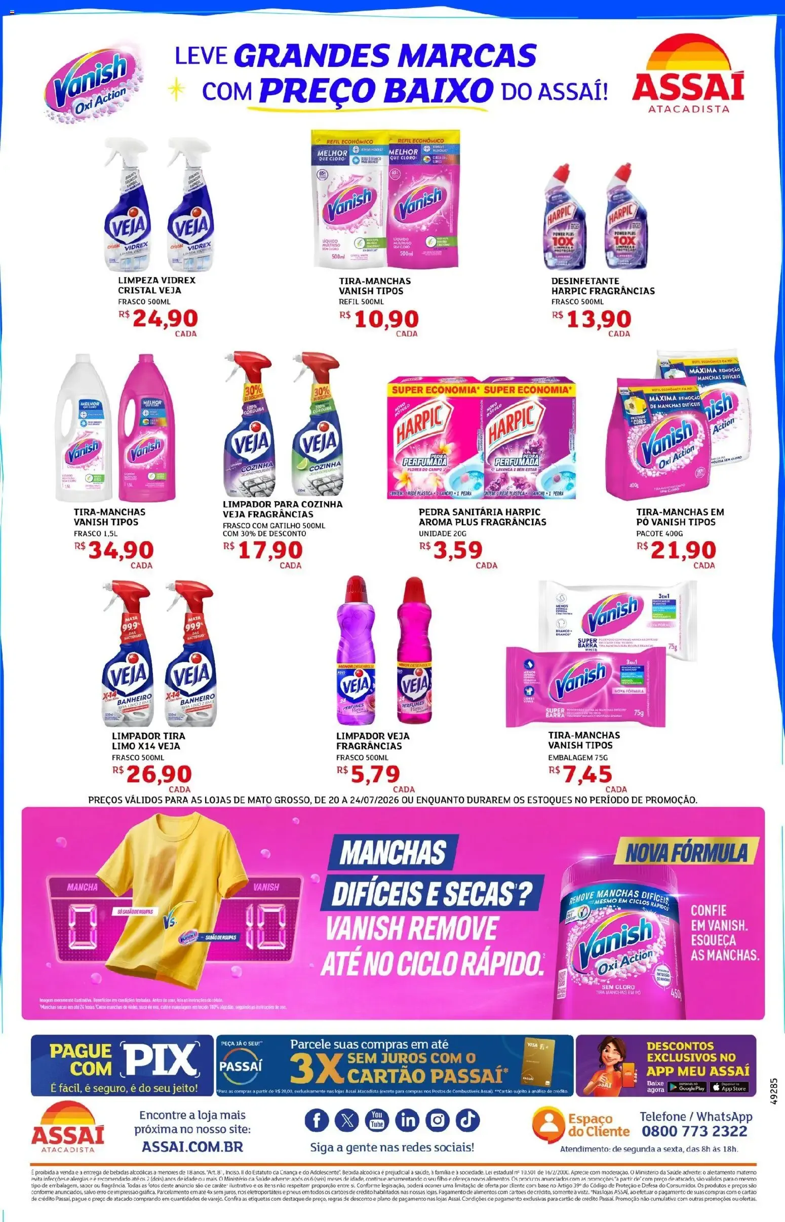 Encarte de Assaí Atacadista ofertas - MT de 20/07/2026 | Promoções Online 20 de julho até 24 de julho 2026 - Pagina 2