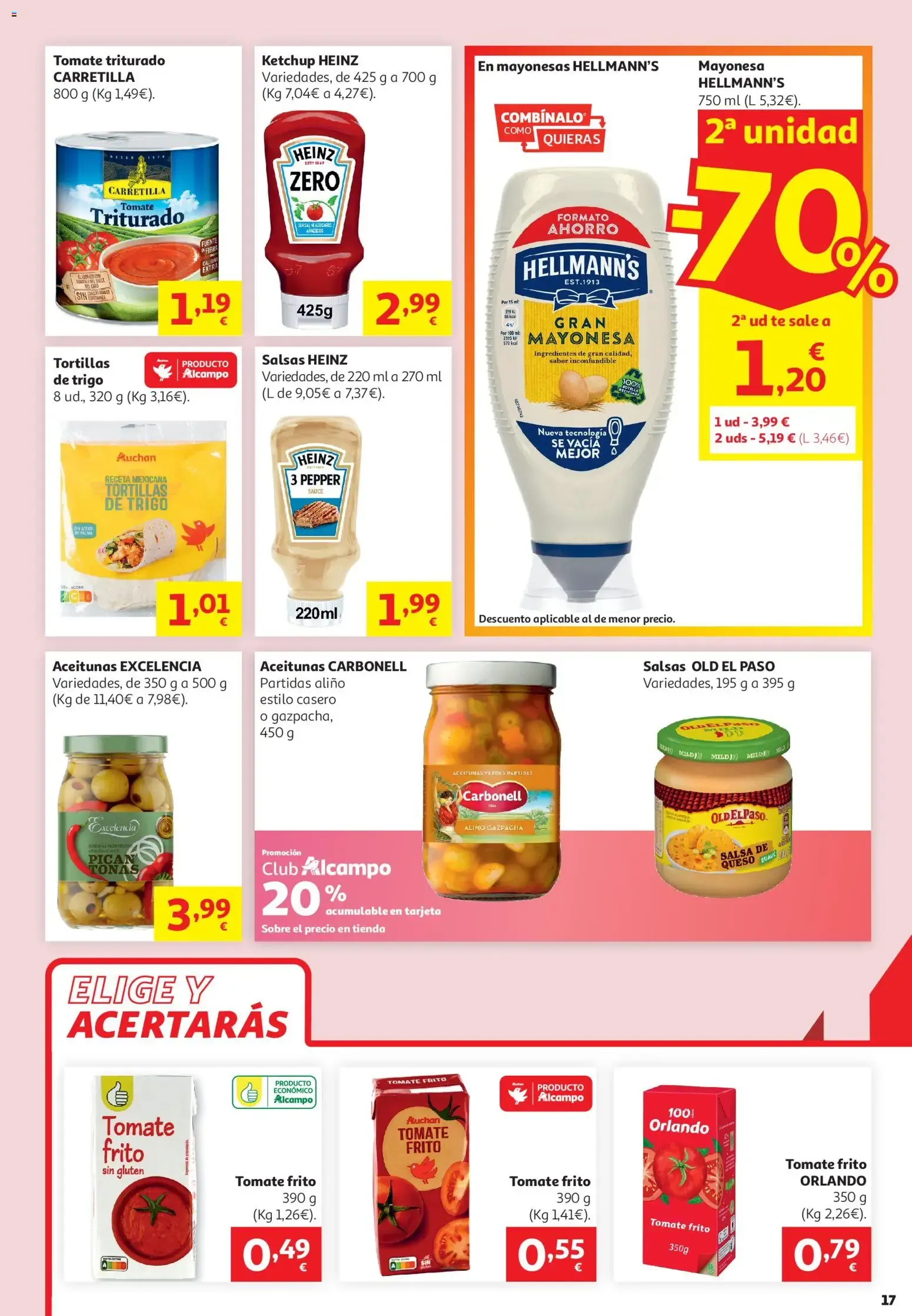 Catálogo de Alcampo Aniversario - ¡El Partido del Ahorro! 16 de junio al 29 de junio 2026 - Página 17