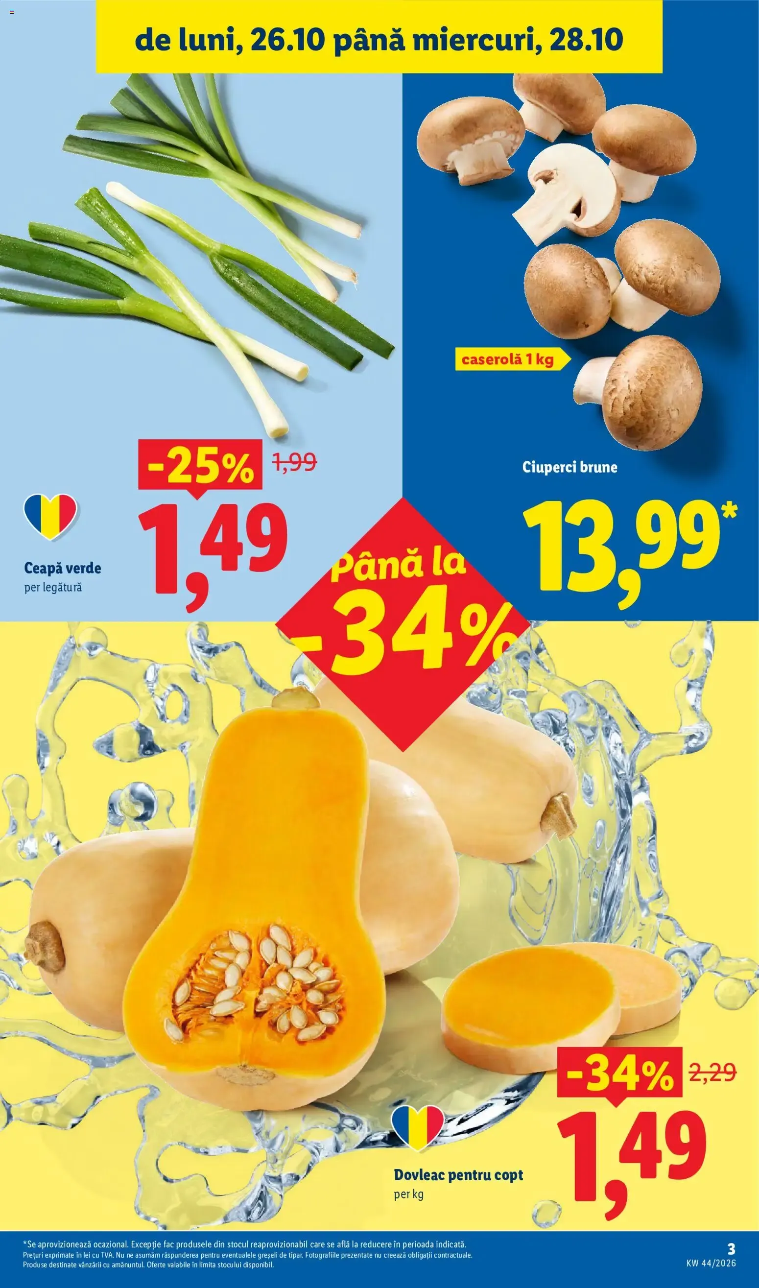 Catalog Catalog LIDL 26.10.2026 - Oferta și Revista online de la 26 octombrie până la 1 noiembrie 2026 - Revista Pagina 3