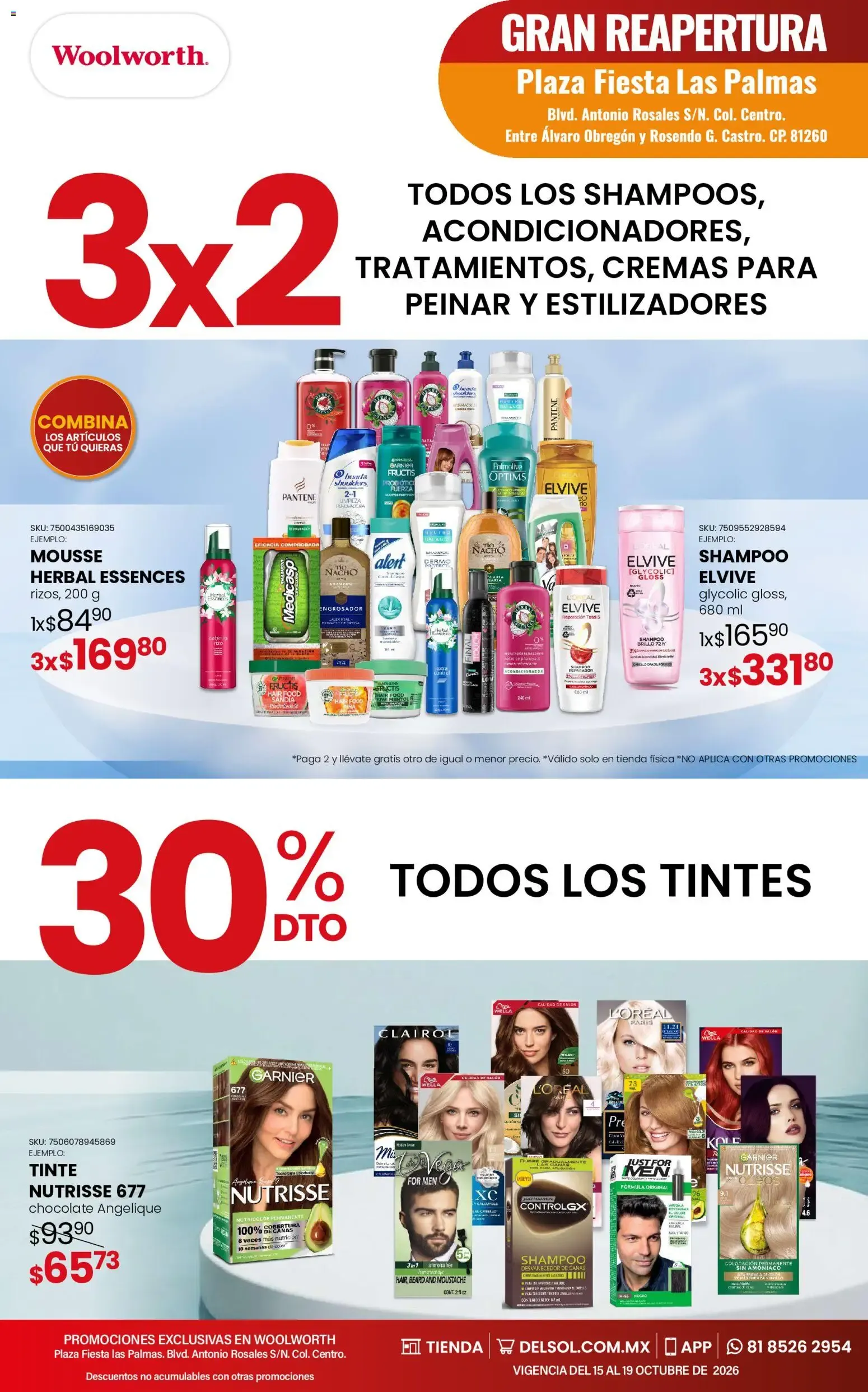 Catálogo de Gran Reapertura Woolworth Plaza Fiesta Las Palmas: 5 Días de Grandes Promociones 15 de octubre al 19 de octubre 2026 - Pagina 6