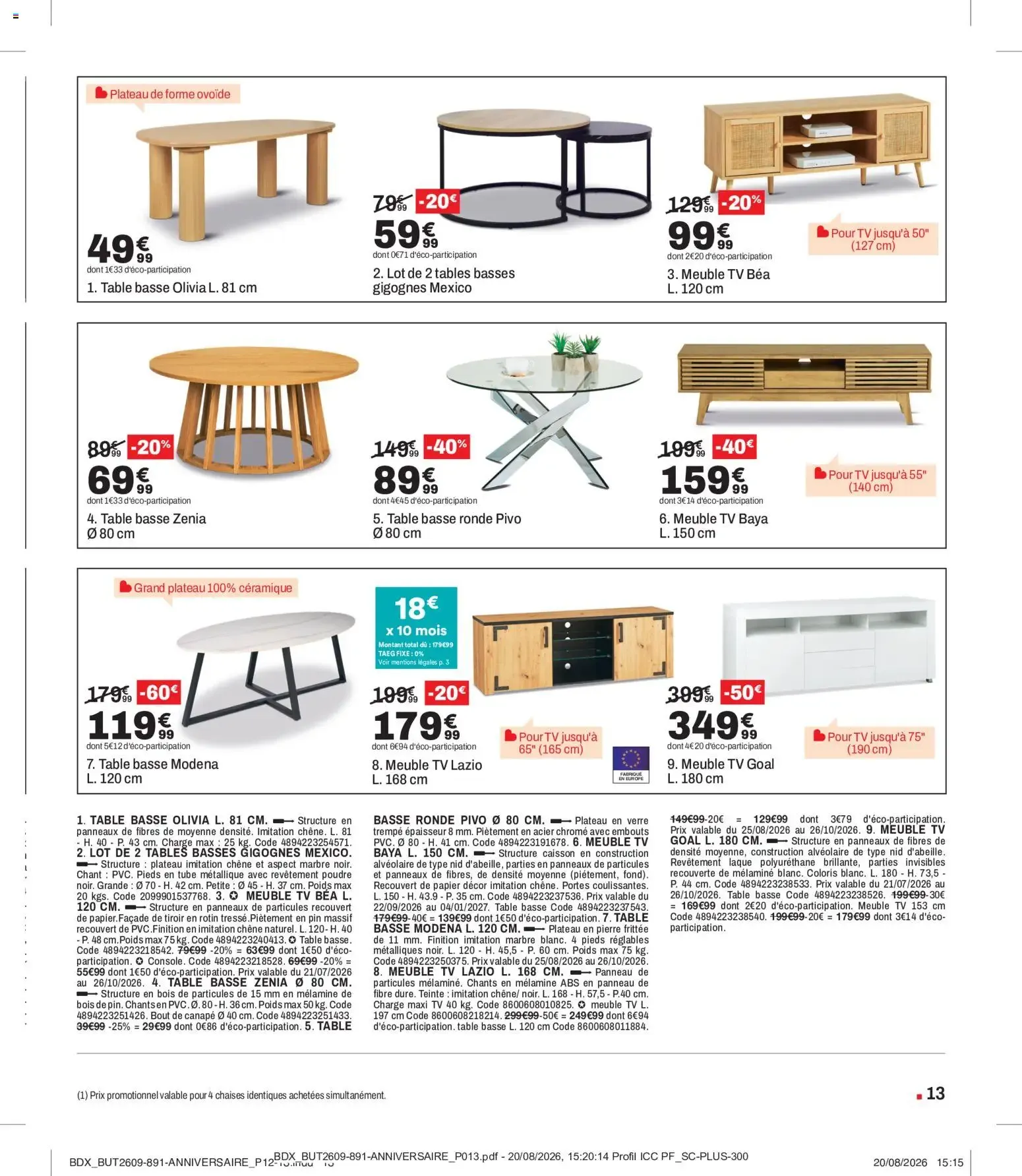But catalogue but days à partir du 22/09/2026 - promo en ligne du 22 septembre au 26 octobre 2026 - Catalogue page 13