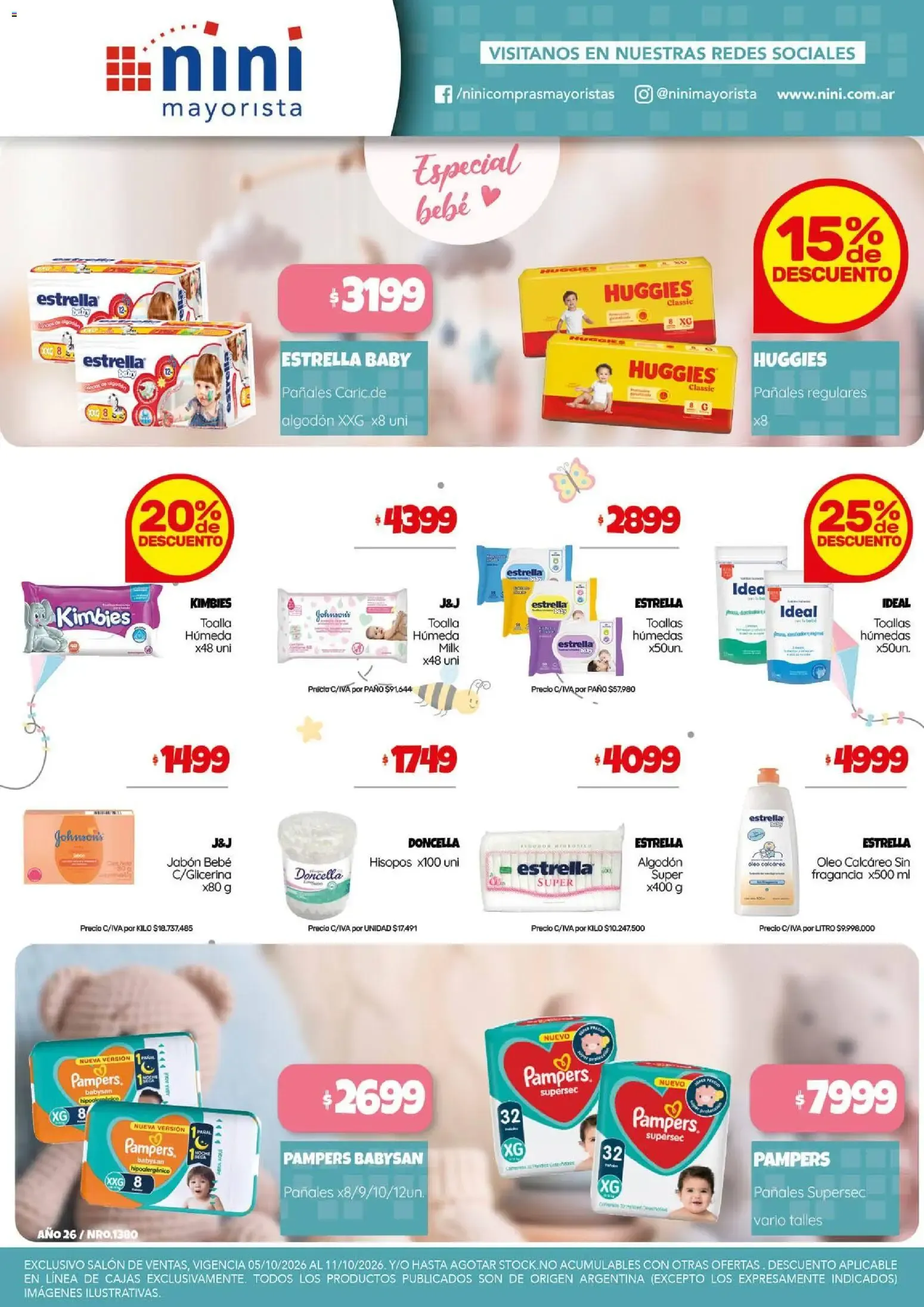 Ofertas de NINI Mayorista catálogo del 05/10/2026 - 11/10/2026 5 de octubre al 11 de octubre 2026 - Página 5 del catálogo