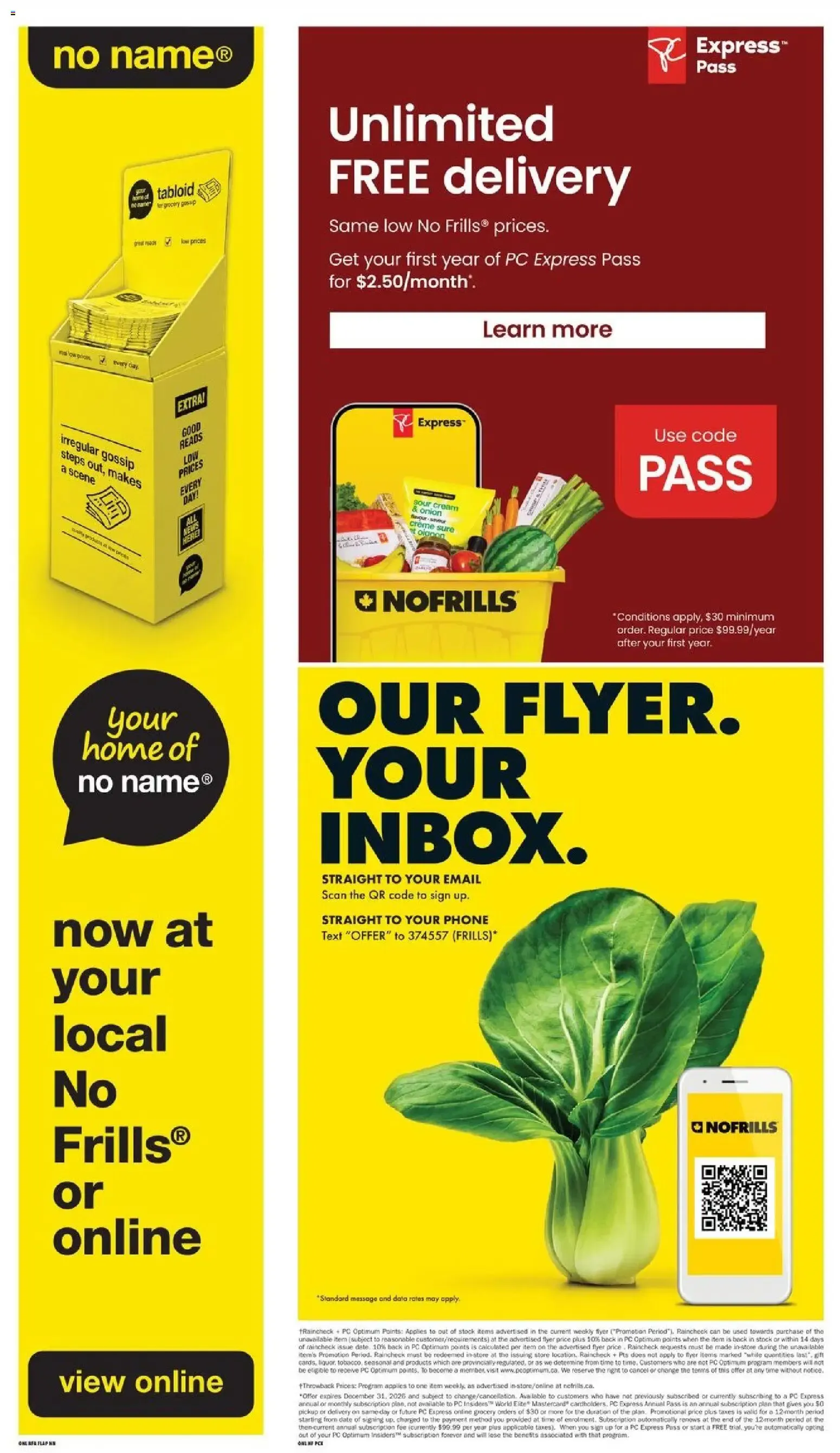 No Frills weekly flyer - NS from Oct 29, 2026 > weekly specials & deals from October 29 to November 4 2026 - flyer page 12