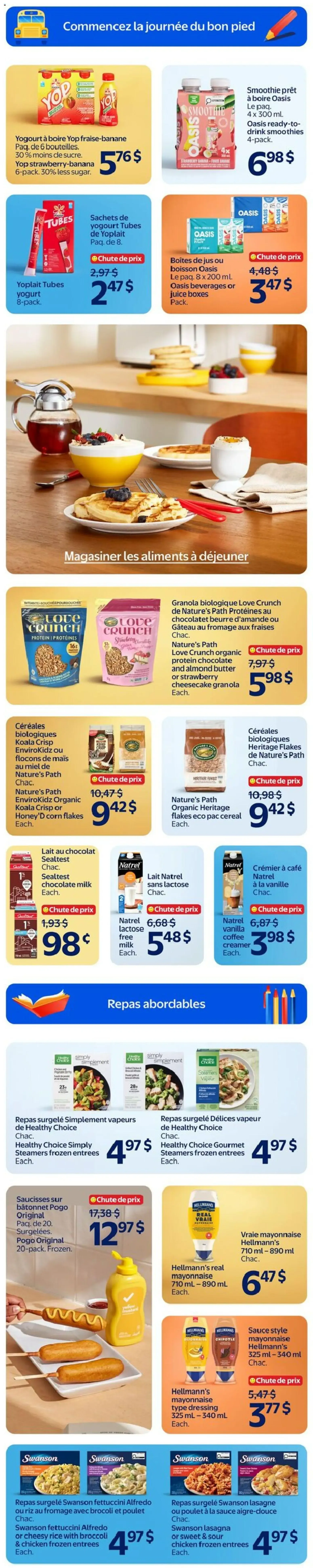 Walmart: Économisez plus. Vivez mieux. y La rentrée des classes. from August 27 to September 2 2026 - flyer page 26