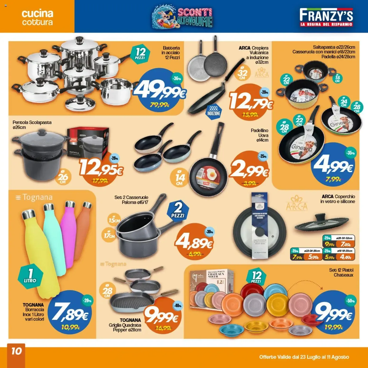 Franzy's Sconti Altovolume da 23 luglio a 11 agosto di 2026 - Pagina del volantino 10