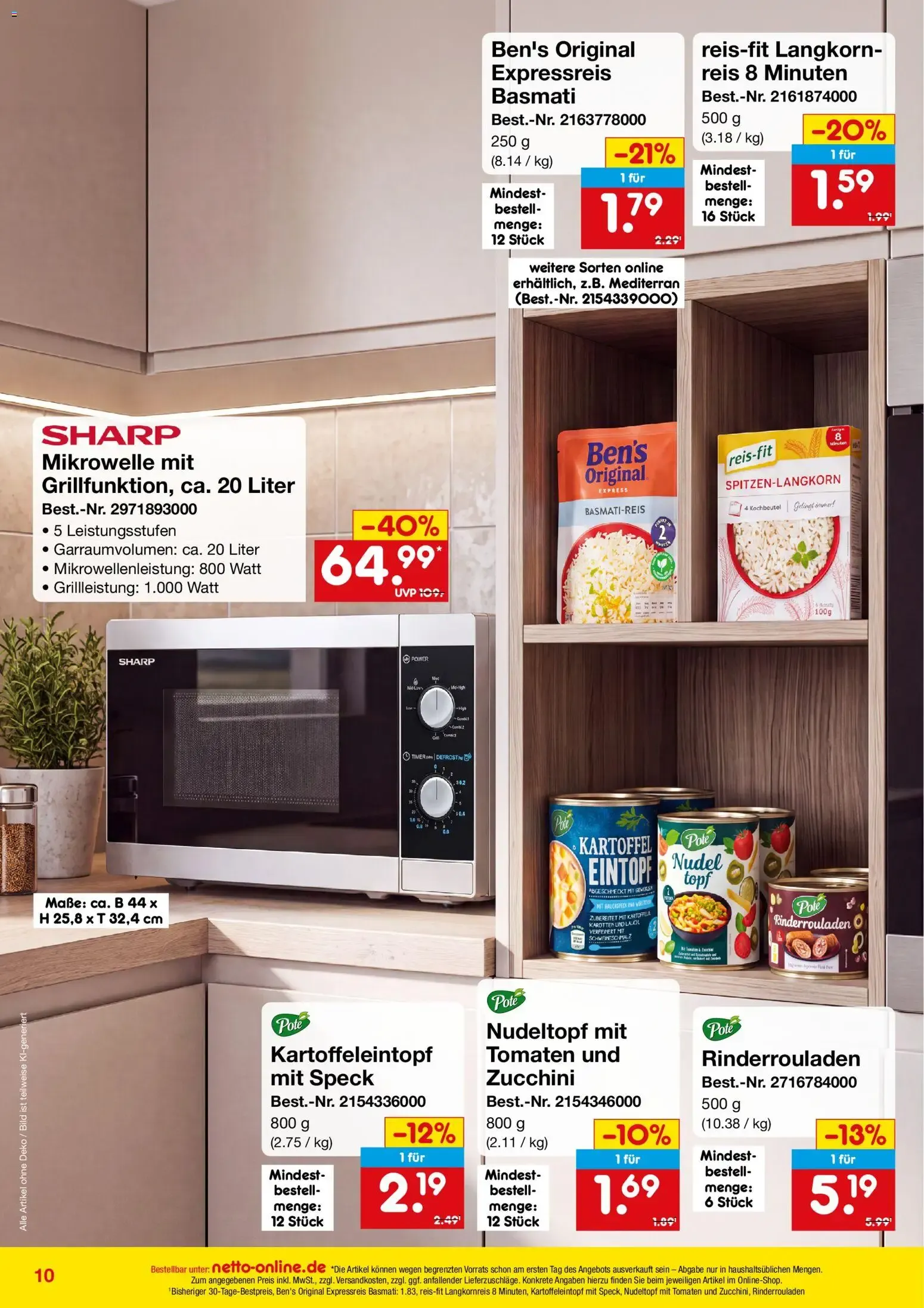 Netto Marken-Discount Online-Angebote September (ab 01.09.2026) » Angebote von 1. September bis 30. September 2026 - Prospekt seite 10