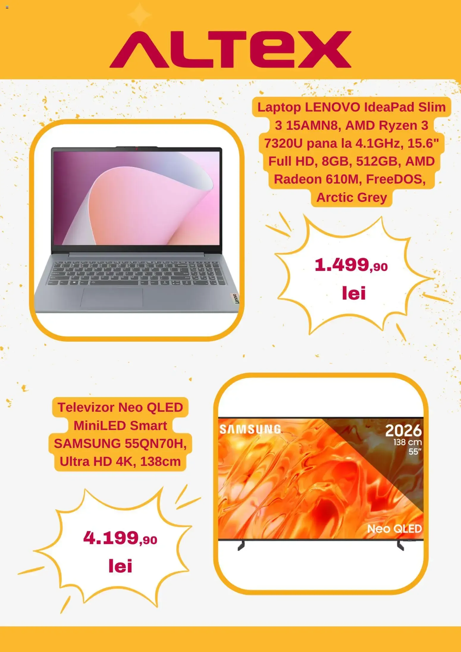 Catalog Altex Catalog - Oferta 23.07.2026 - 12.08.2026 de la 23 iulie până la 12 august 2026 - Revista Pagina 3