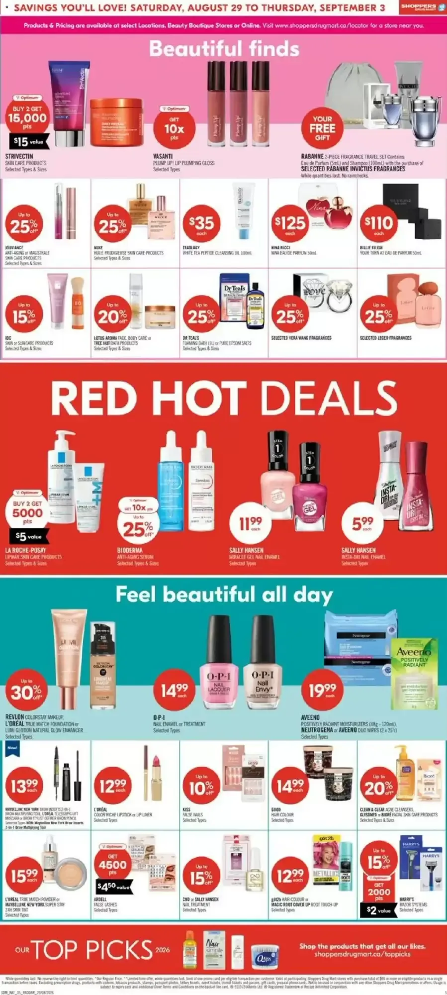 Shoppers Drug Mart flyer week 35 from August 29 to September 3 2026 - flyer page 11