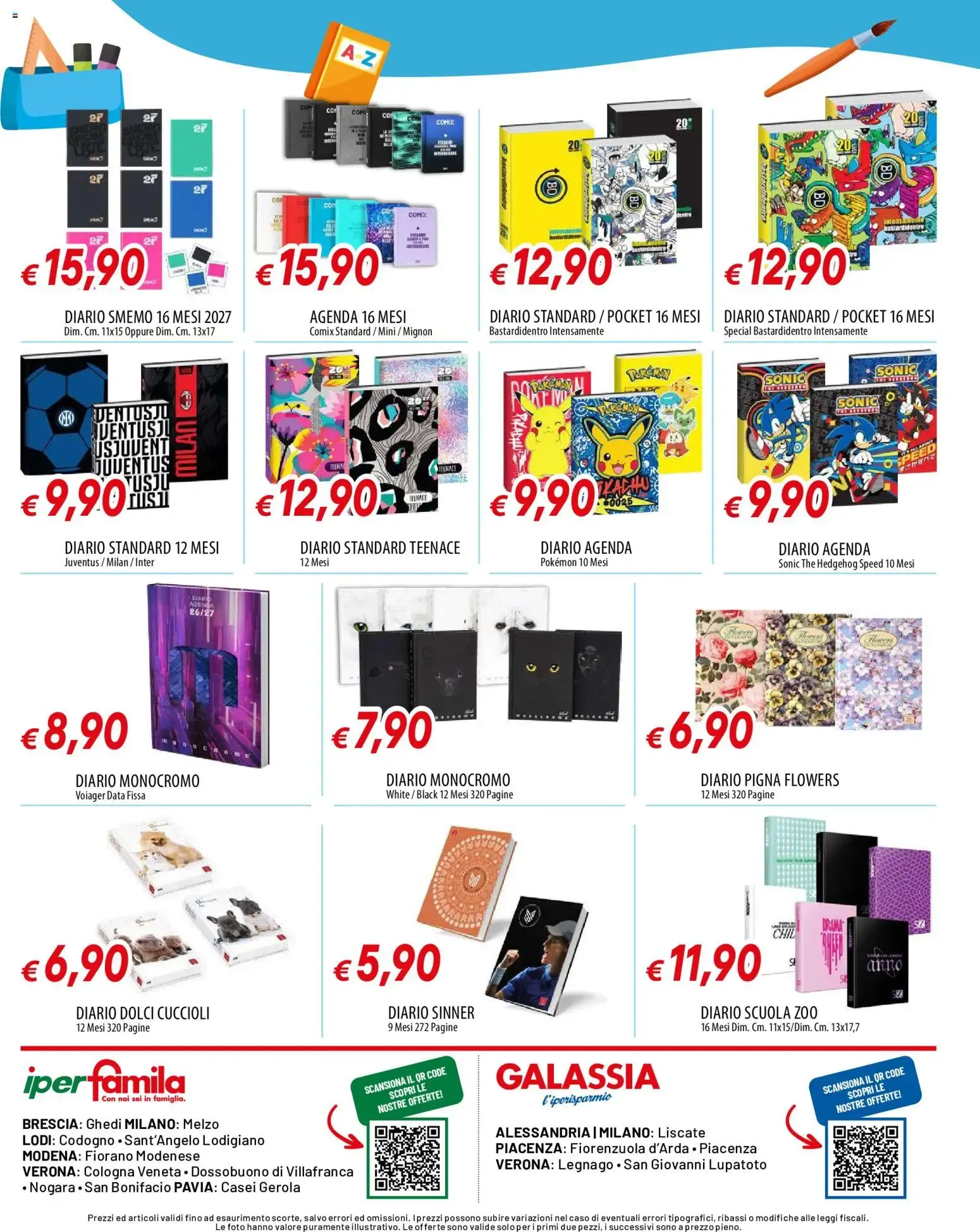 Nuovo Galassia volantino Scuola dal 23/07/2026 > offerte anteprima 🛍️ da 23 luglio a 13 settembre di 2026 - Pagina del volantino 8