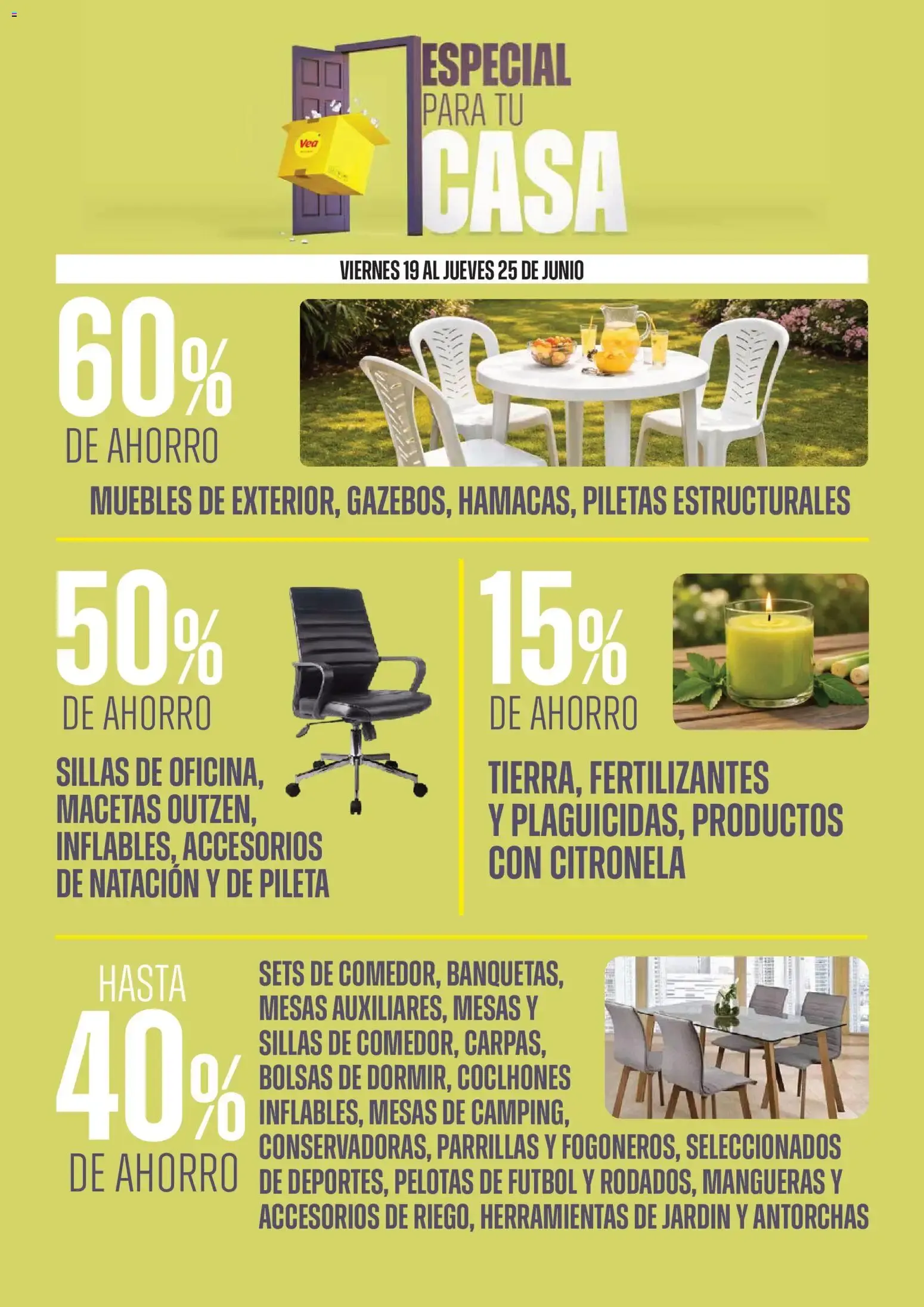 Ofertas de Vea - Especial para tu casa del 19/06/2026 - 24/06/2026 19 de junio al 24 de junio 2026 - Página 3 del catálogo