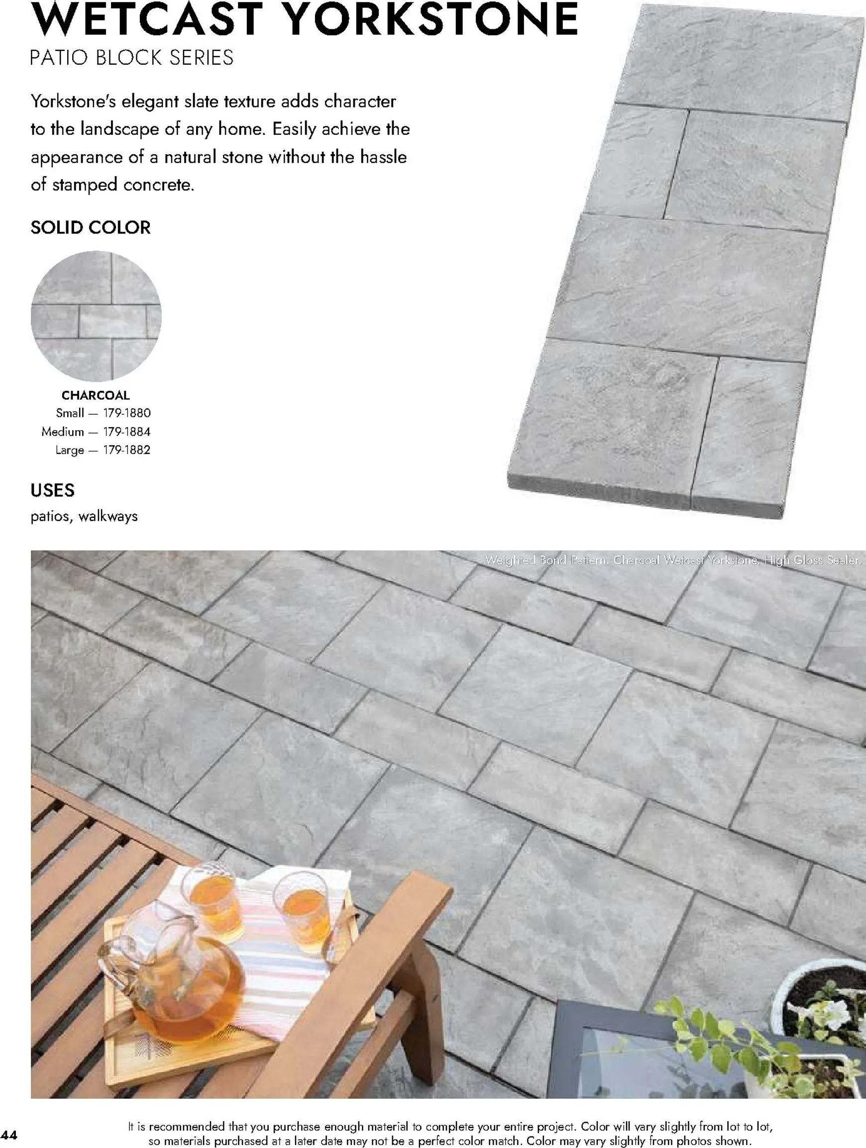 Weekly ad Current Menards - Landscape Block Catalog leaflet valid from Thursday 04/02/2026 to Thursday 12/31/2026 from April 2 to December 31 2026 - Page 45