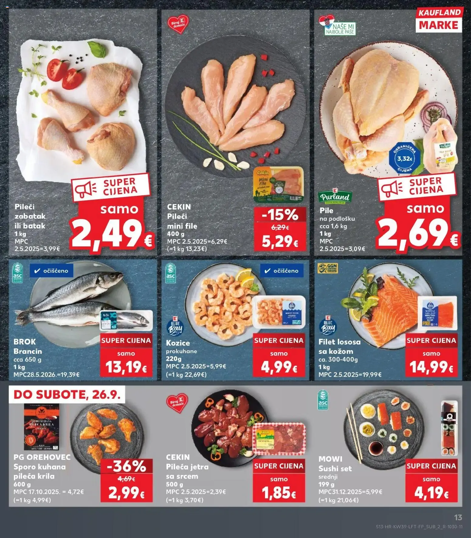 Katalog Kaufland Katalog novi od 23.09.2026 na listanje > letak digitalni od 23. rujna do 29. rujna 2026. - Pregled Stranica 13