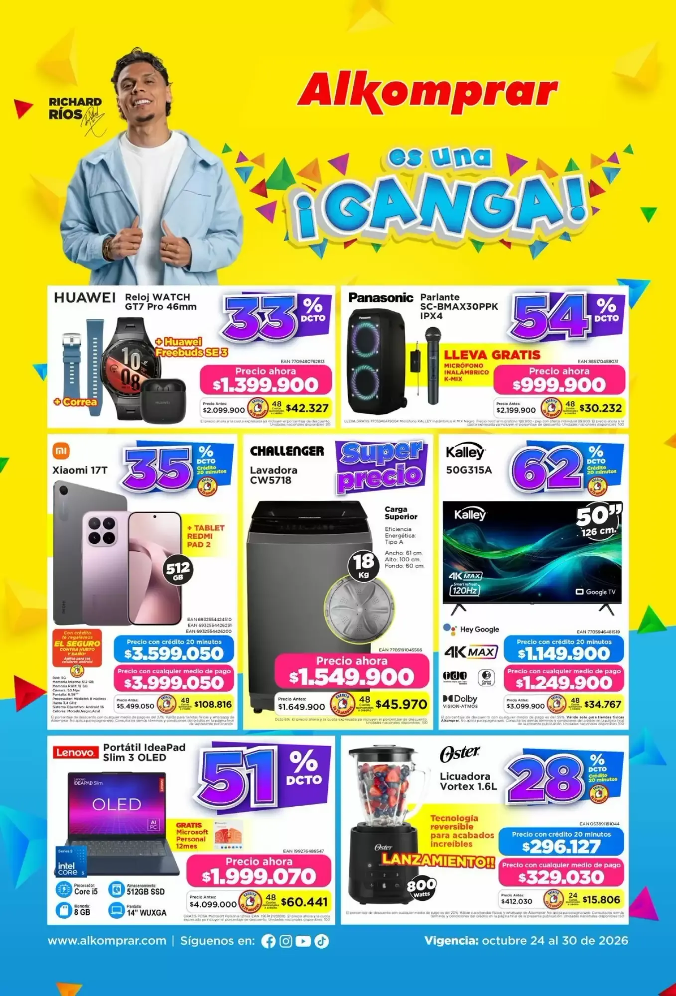 Catalogo de Catálogo Alkomprar semana 43 24 de octubre al 30 de octubre 2026 - Pag 1