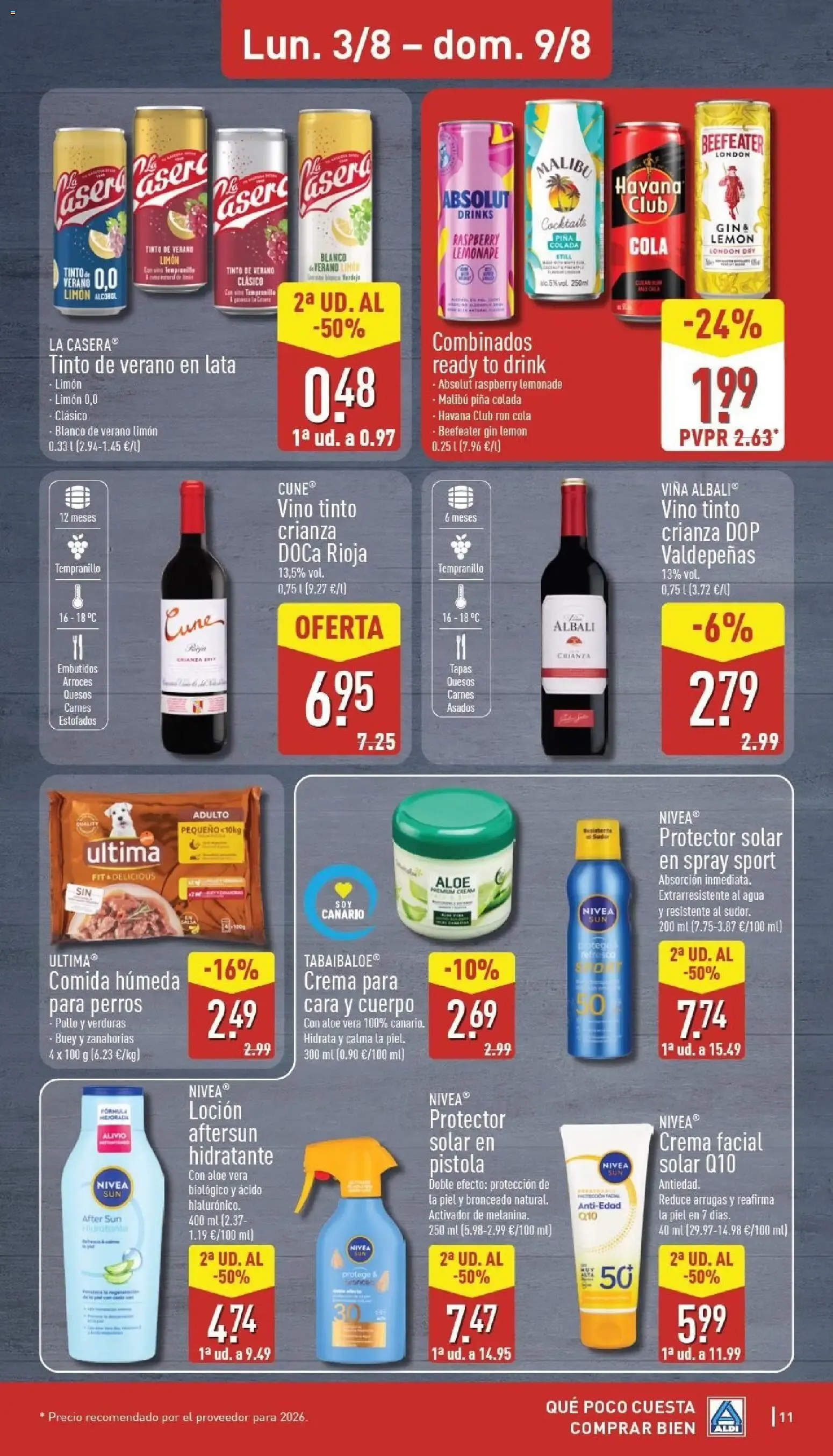 Catálogo de Aldi: Frescura a precios para tirarse a la piscina 3 de agosto al 9 de agosto 2026 - Página 11
