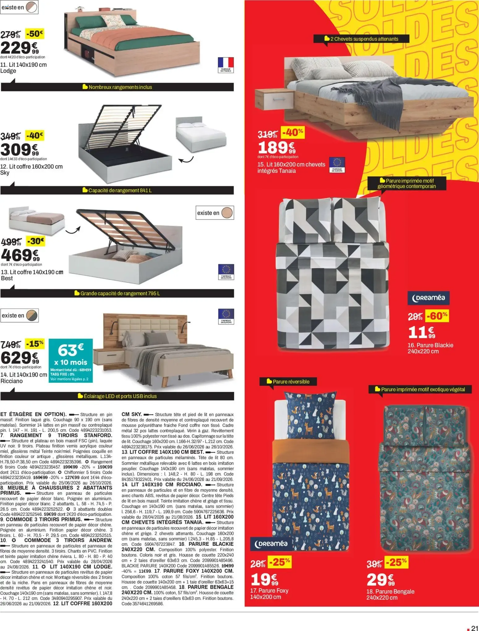 BUT Soldes du 23 juin au 27 juillet 2026 - Catalogue page 21