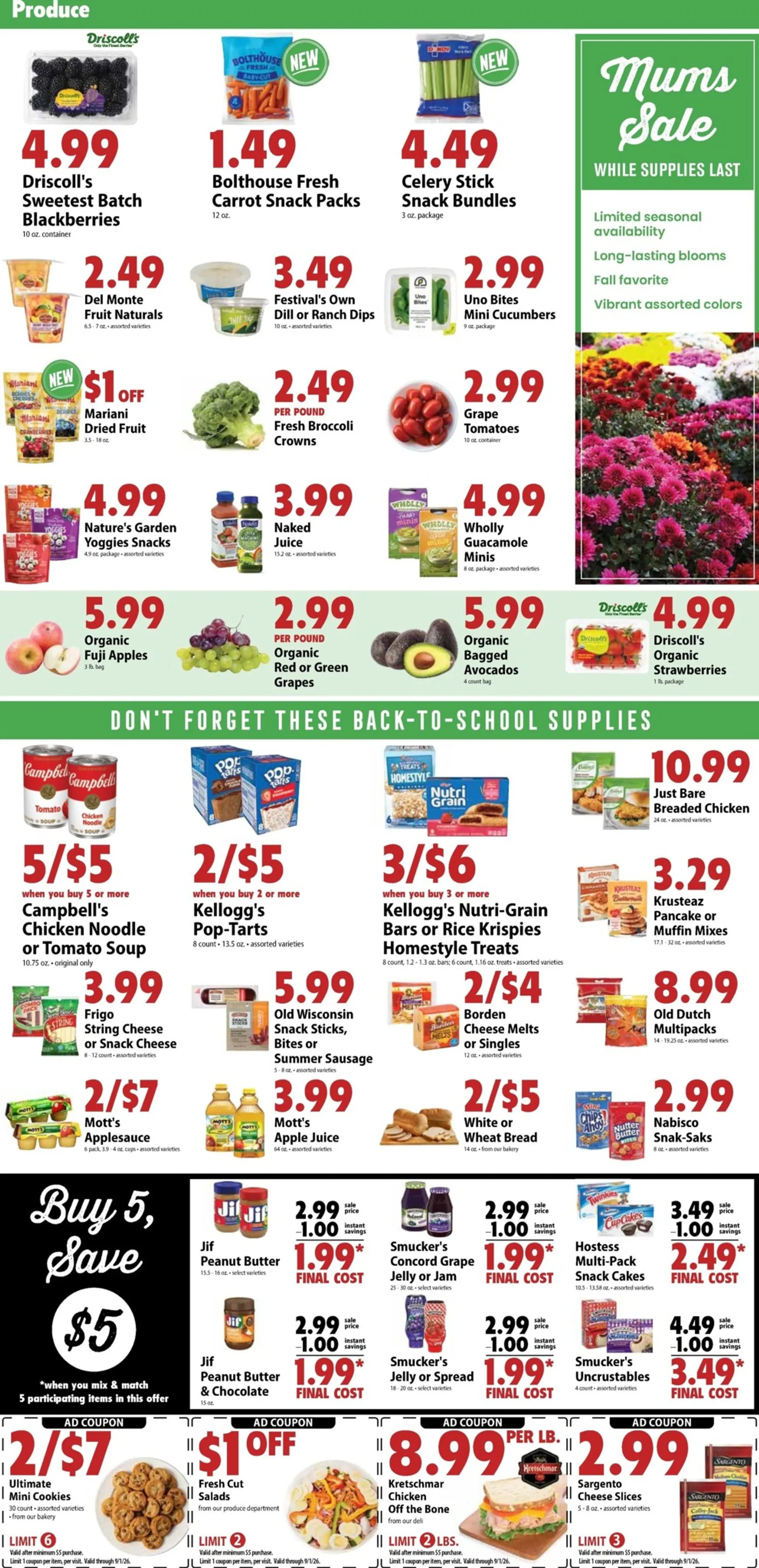 Weekly ad Current Fest Foods leaflet valid from Wednesday 08/26/2026 to Tuesday 09/01/2026 from August 26 to September 1 2026 - Page 2