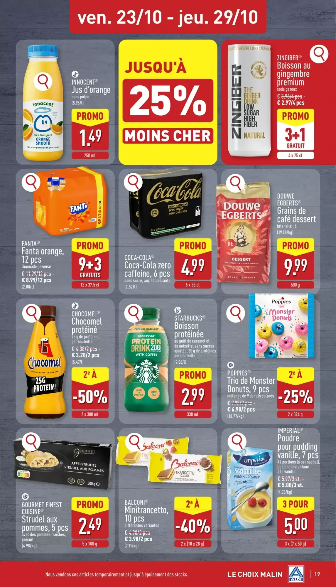 Dépliant ALDI du 19 au 24 Octobre van 19 oktober tot 24 oktober 2026 - folder pagina 19