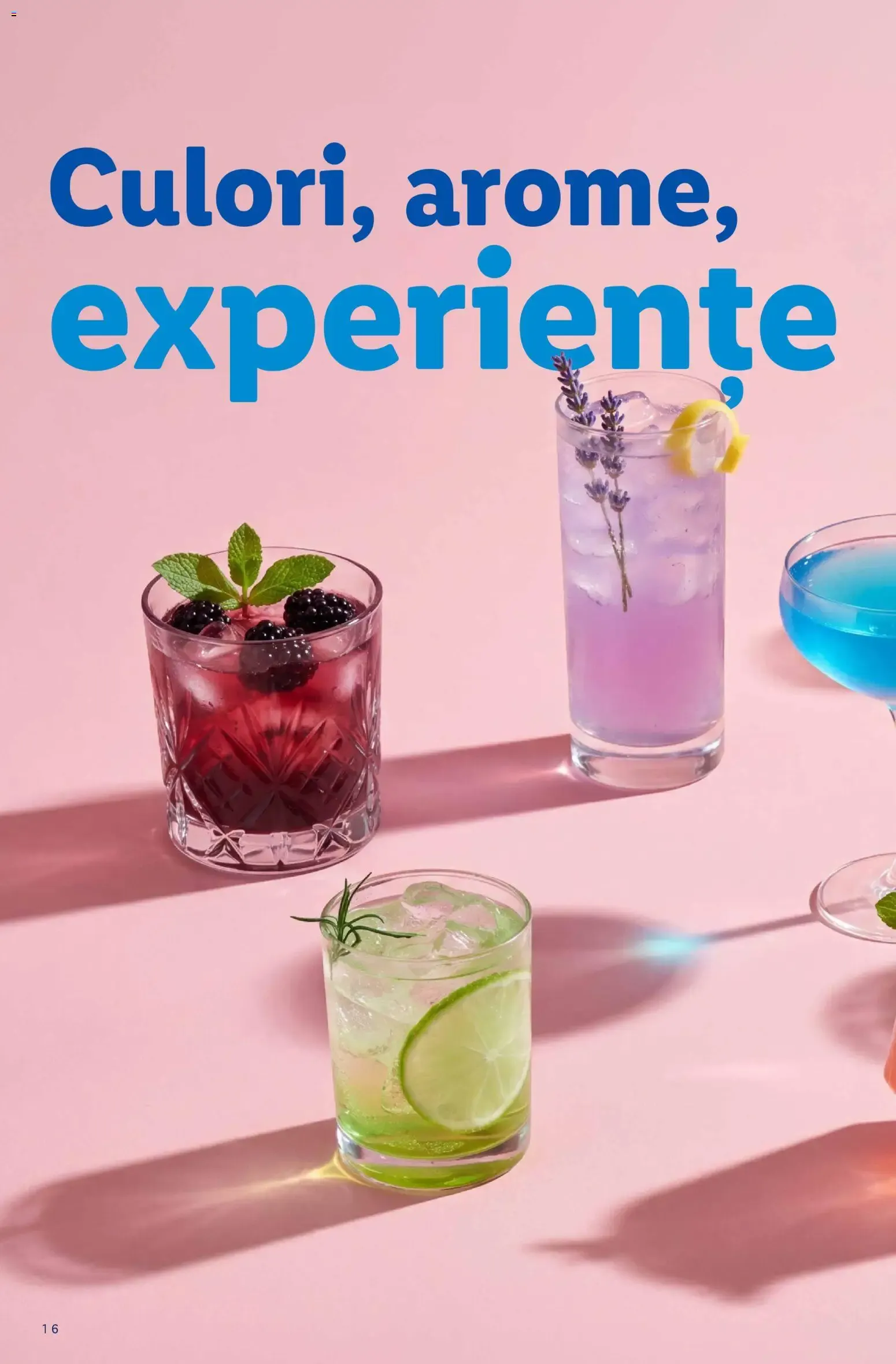 Catalog Băuturi pentru o vară distractivă. Știi că merită. de la 13 iulie până la 13 septembrie 2026 - Revista Pagina 16