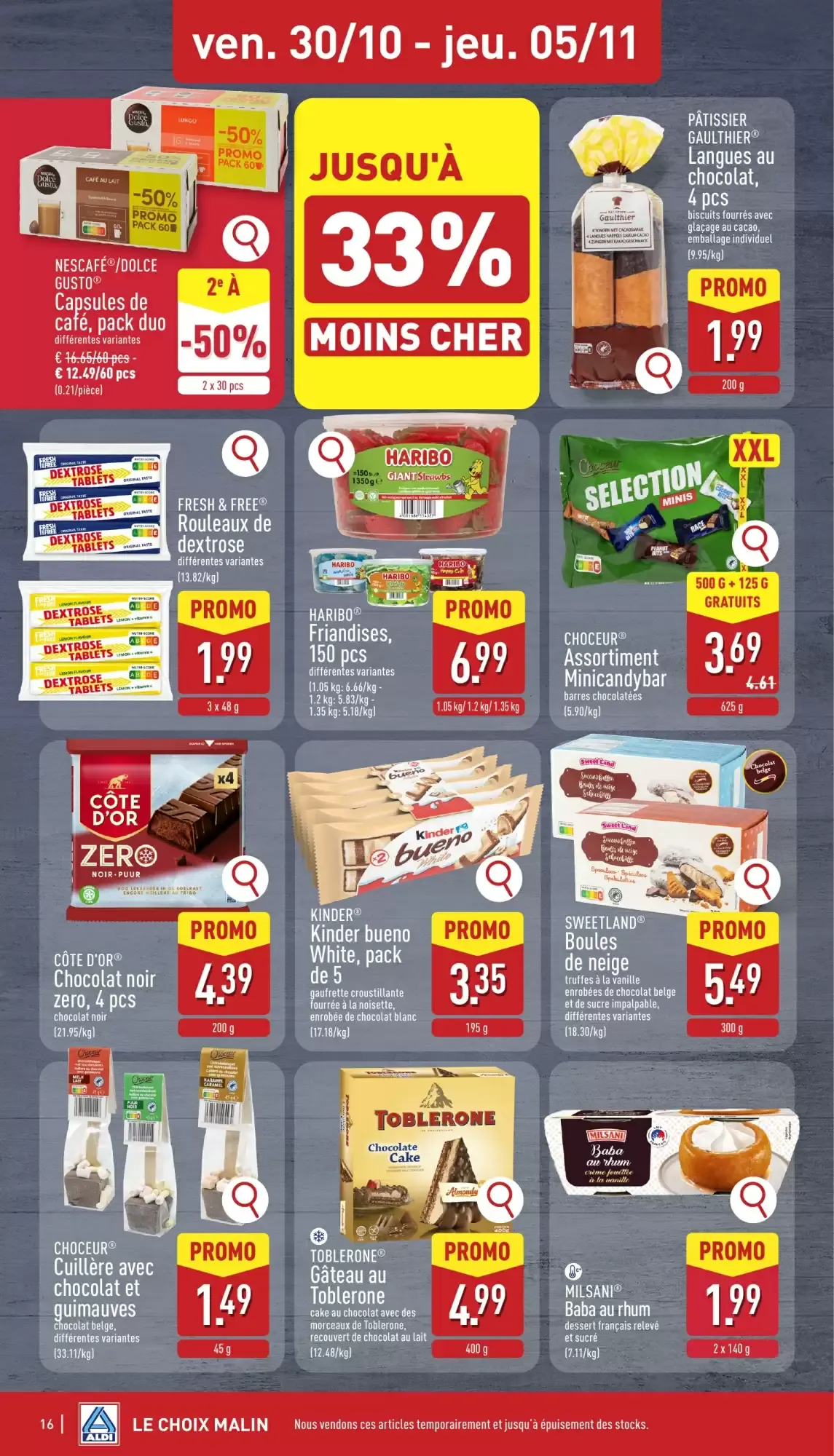 ALDI Dépliant del 26 al 31 de octubre van 26 oktober tot 31 oktober 2026 - folder pagina 16