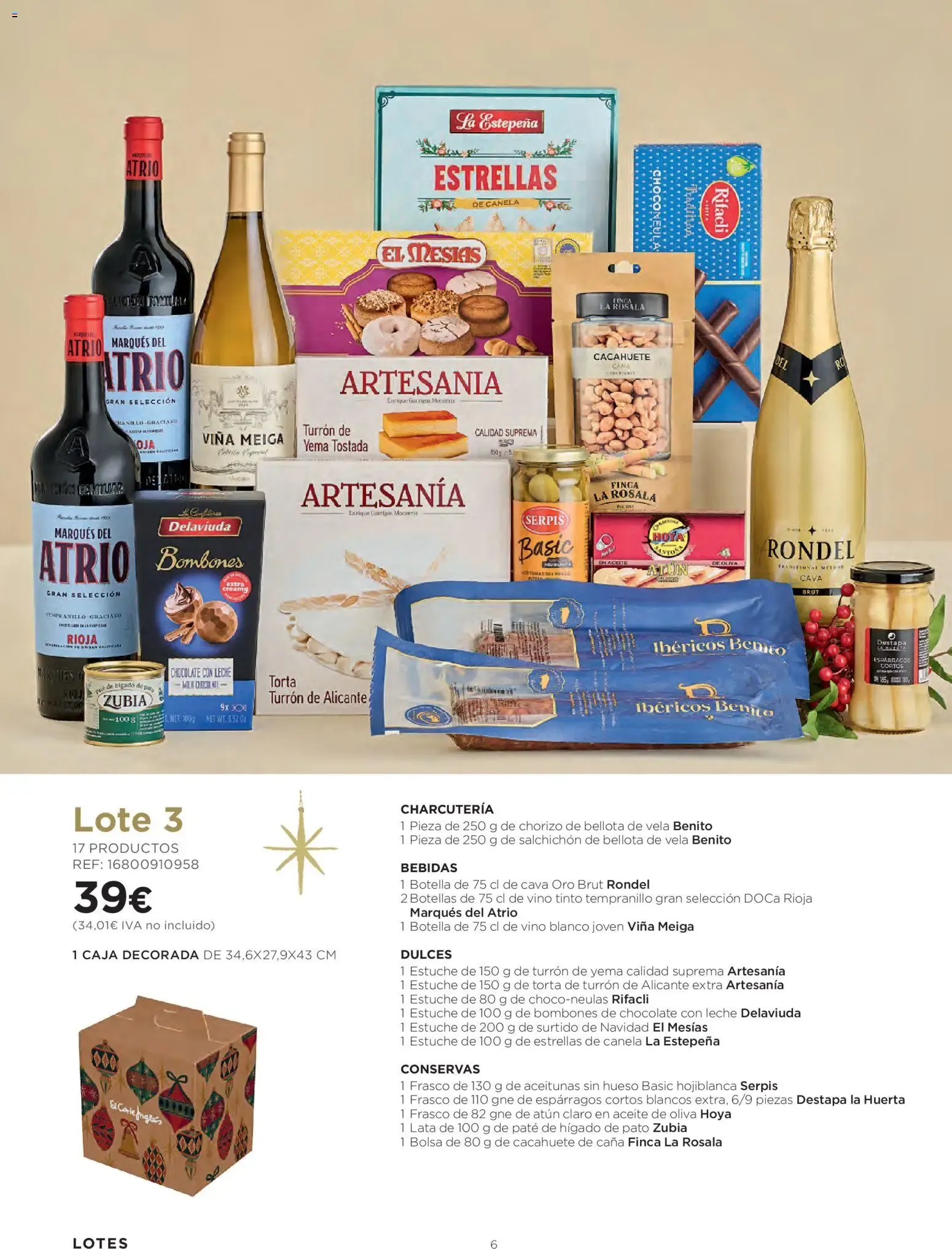 Catálogo de El Corte Inglés Cestas Navidad 2026 Cataluňa 08/10/2026 │Catálogo 8 de octubre al 5 de enero 2027 - Página 6
