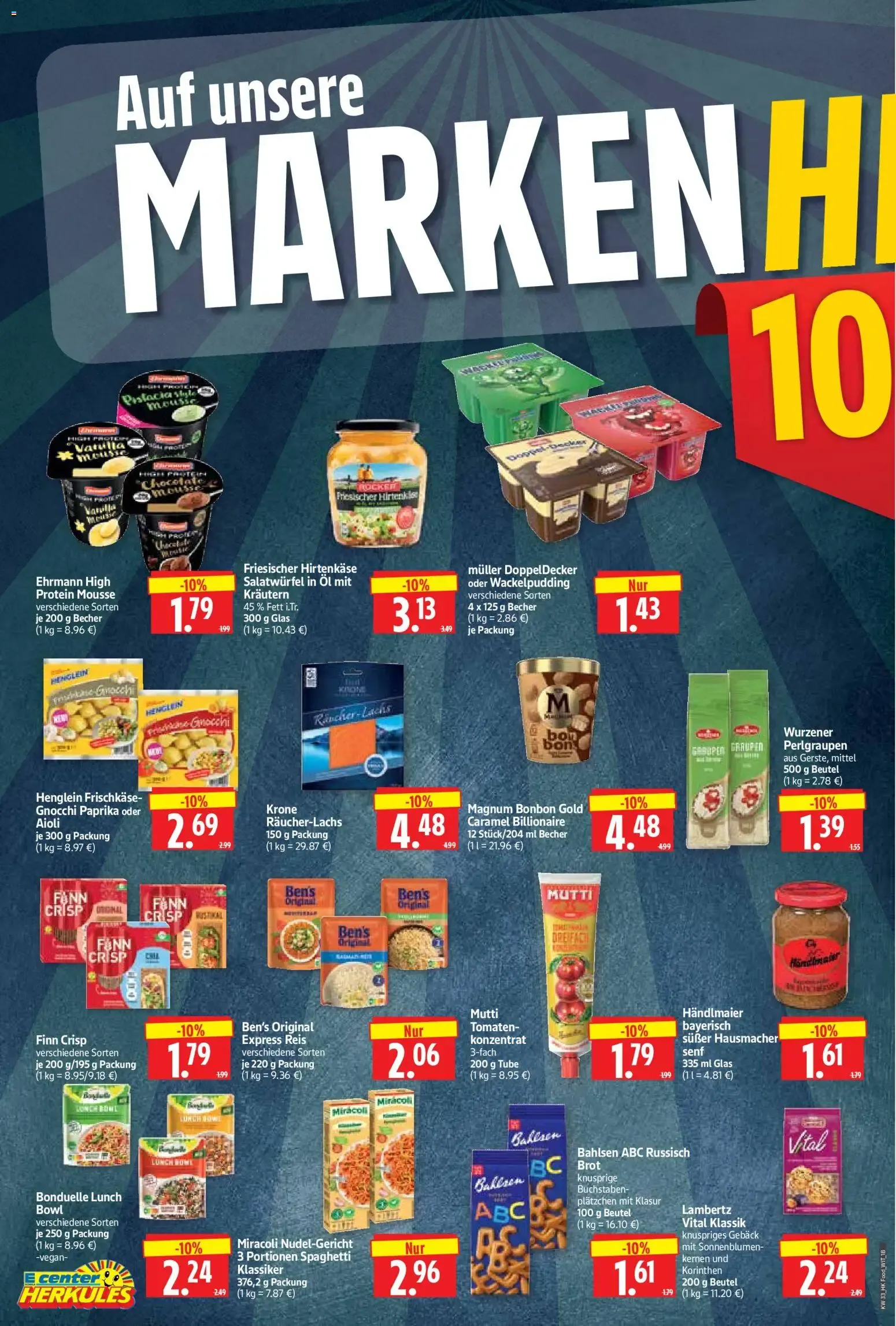 E center HERKULES Witzenhausen Knüller von 10. August bis 15. August 2026 - Prospekt seite 18