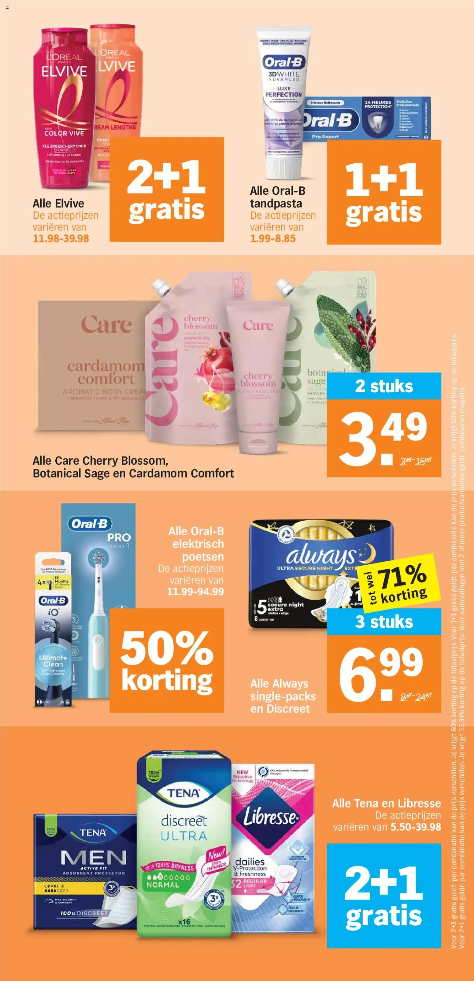 AH Bonus: 1+1 gratis en pasta's y salsas van 26 oktober tot 1 november 2026 - Folder pagina 31
