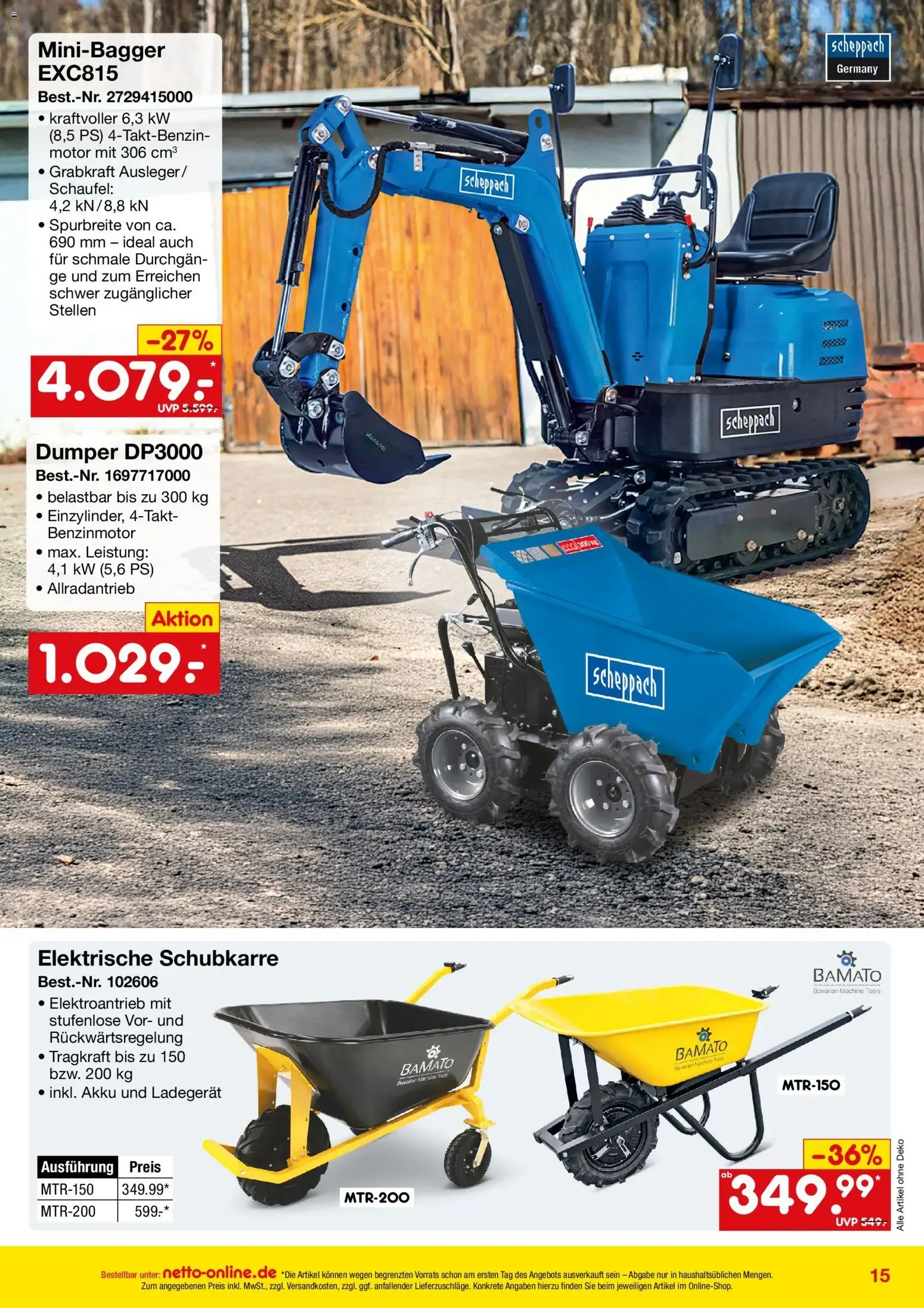 Netto Marken-Discount Online-Angebote Oktober (ab 01.10.2026) » Angebote van 1 oktober tot 31 oktober 2026 - Folder pagina 15