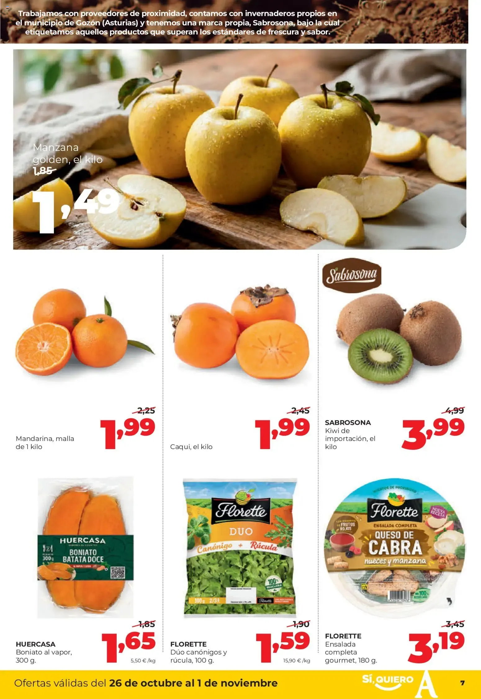 Catálogo de Alimerka folleto >> 26/10 - 01/11/2026 (catálogo) 26 de octubre al 1 de noviembre 2026 - Página 7