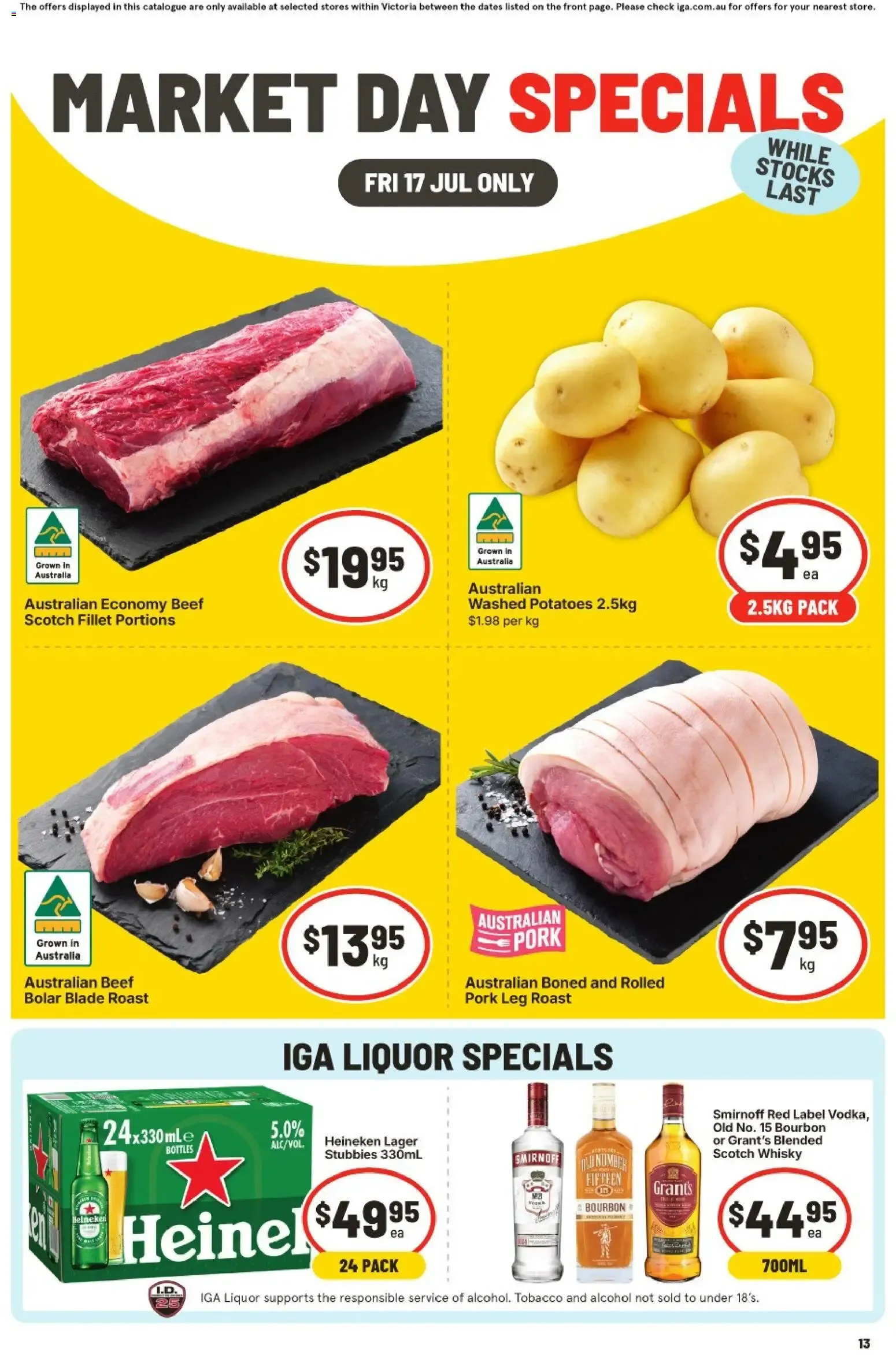 MARKET DAY SPECIALS - Catalogue valid from 17 July to 17 July 2026 - page 1