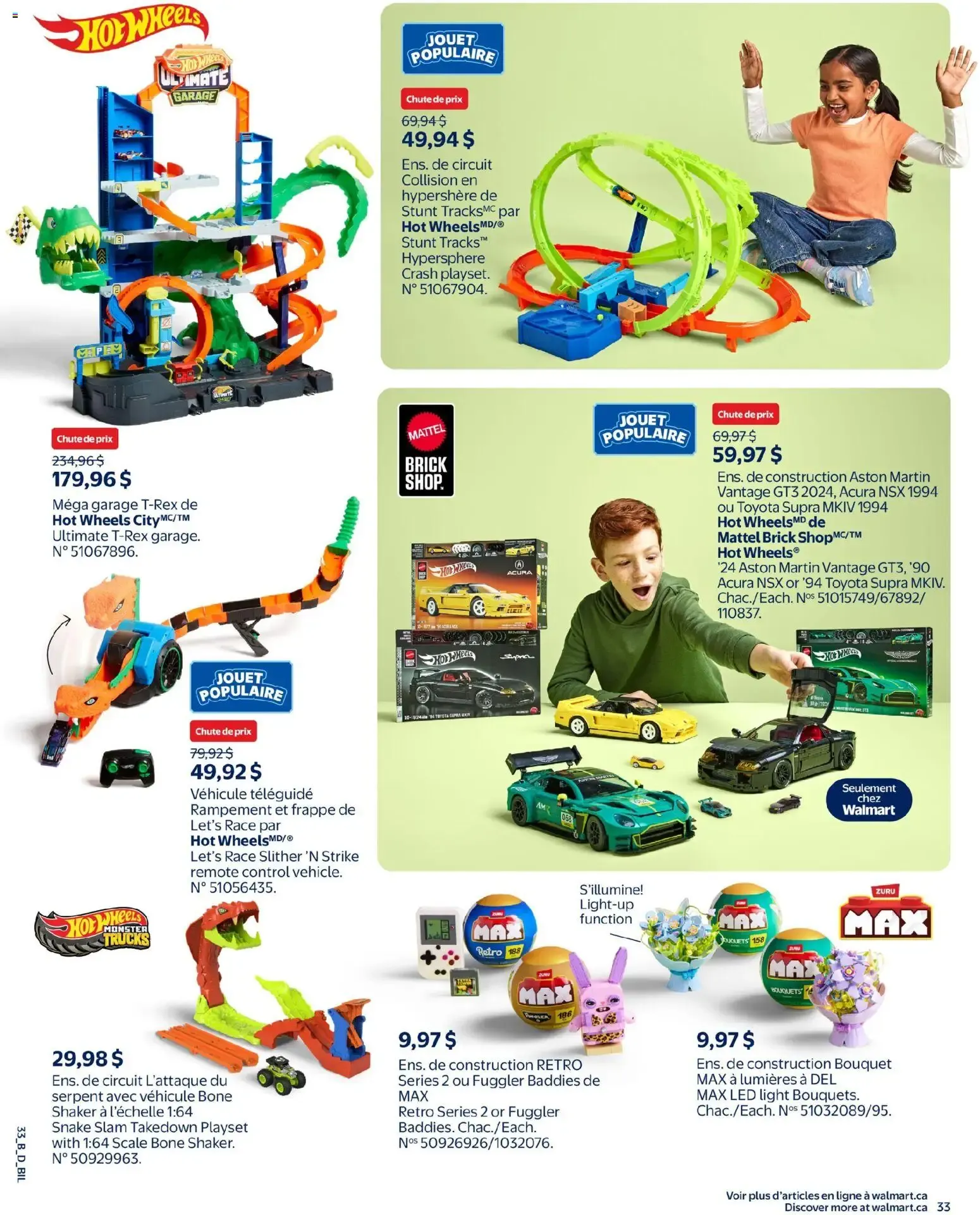 Walmart circulaire - Livret des jouets from Oct 15, 2026 > weekly specials & deals from October 15 to December 23 2026 - flyer page 43