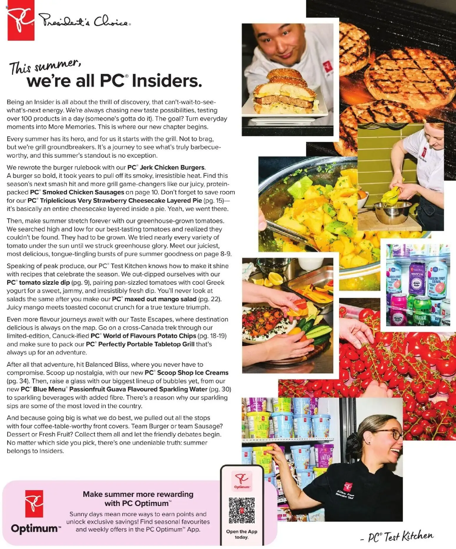 President's Choice Insiders Report Summer from May 14 to July 8 2026 - flyer page 2