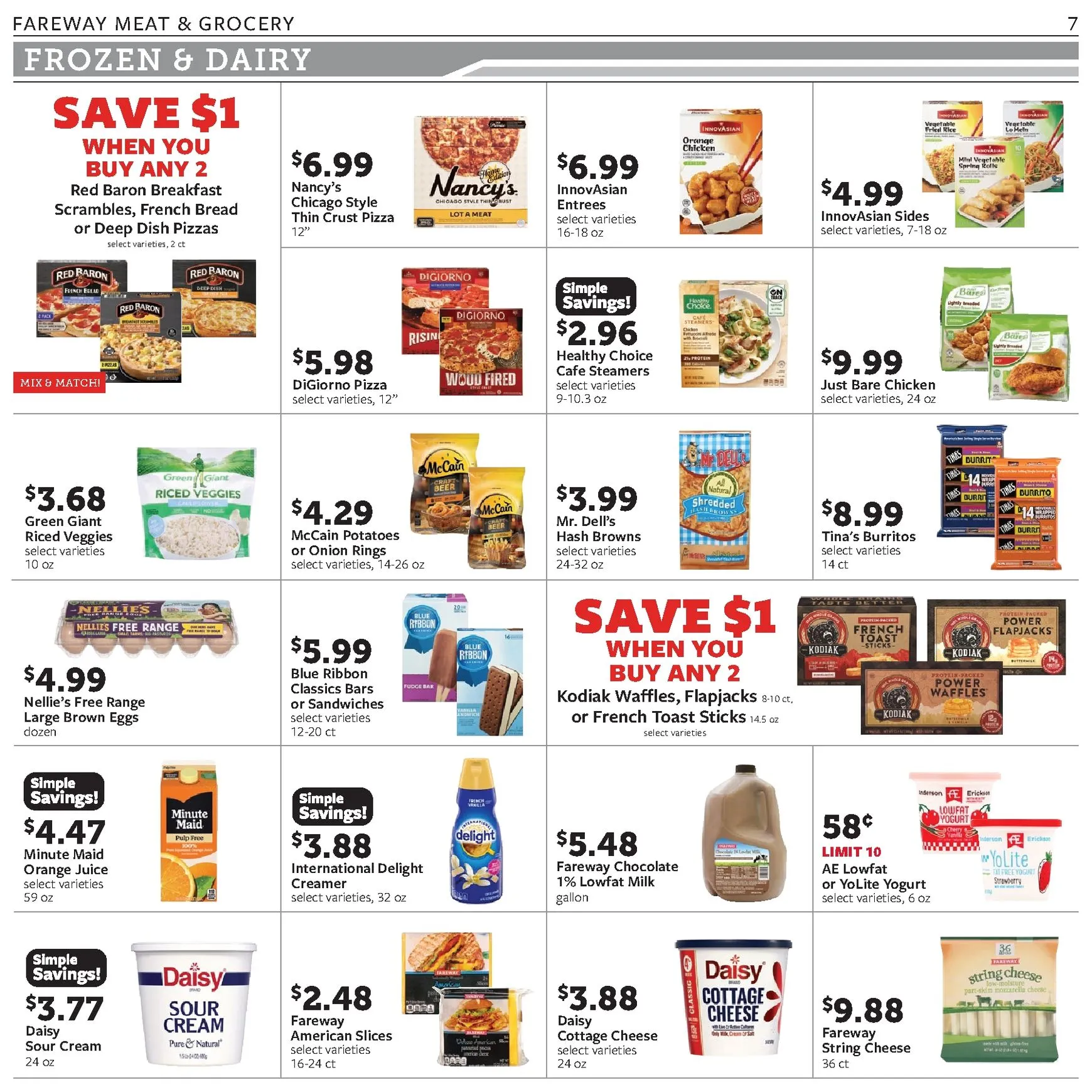 Weekly ad Current Fareway leaflet valid from Monday 06/08/2026 to Saturday 06/13/2026 from June 8 to June 13 2026 - Page 7
