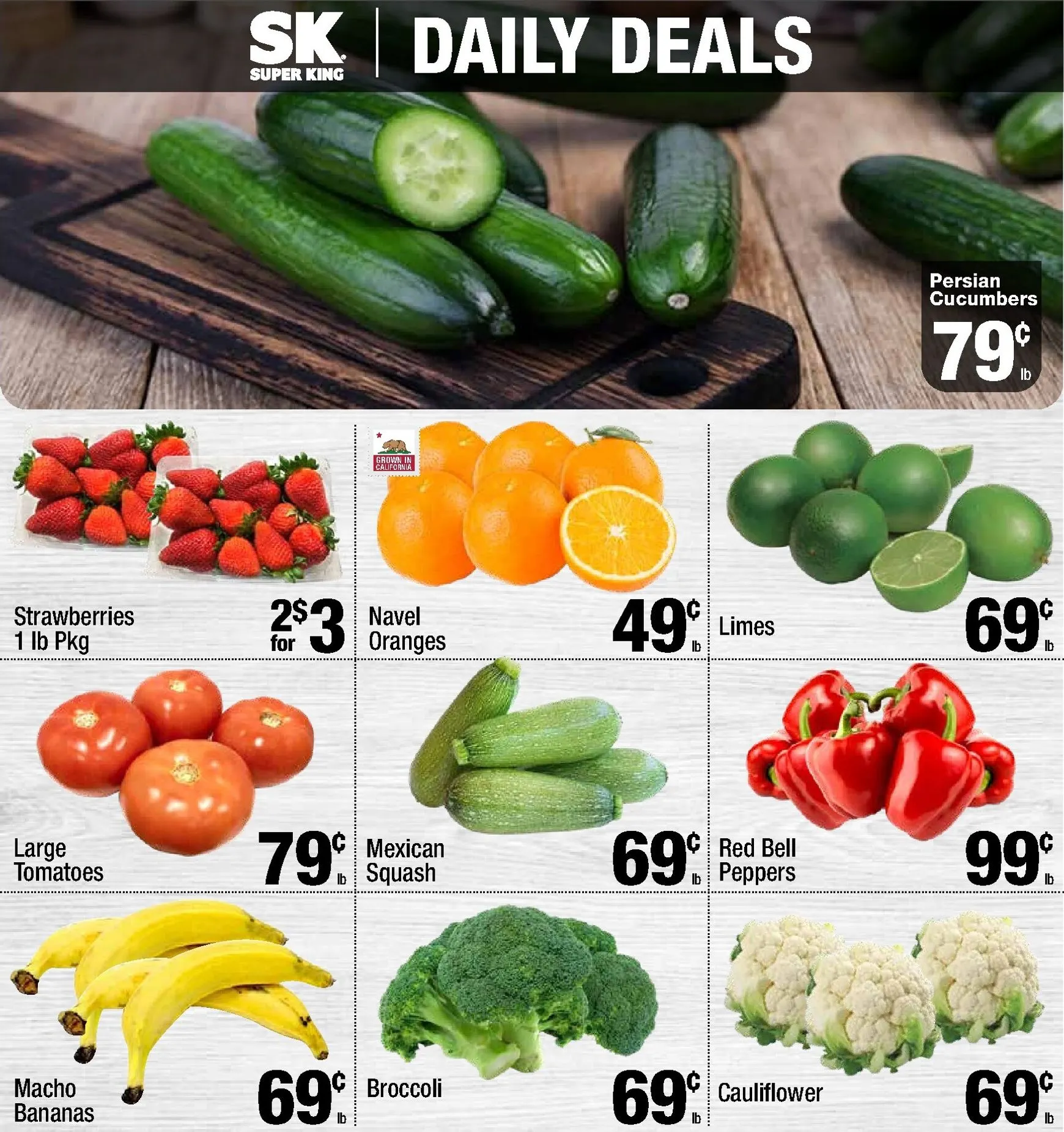 Current Super King leaflet valid from Wednesday 06/24/2026 to Tuesday 06/30/2026
