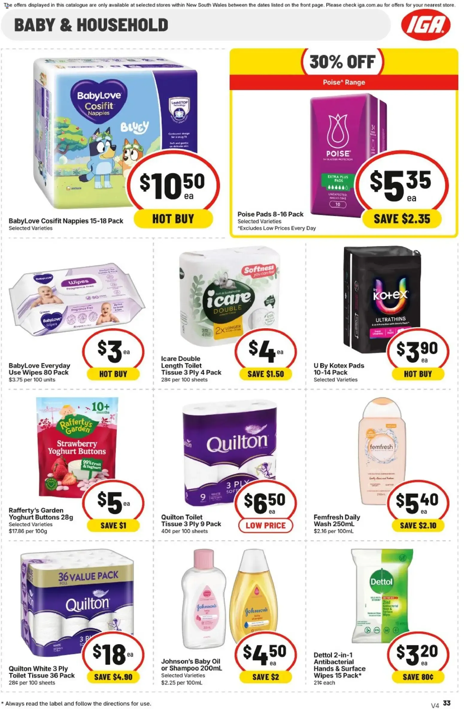 EXTRA SPECIALS - Catalogue valid from 30 September to 6 October 2026 - page 38