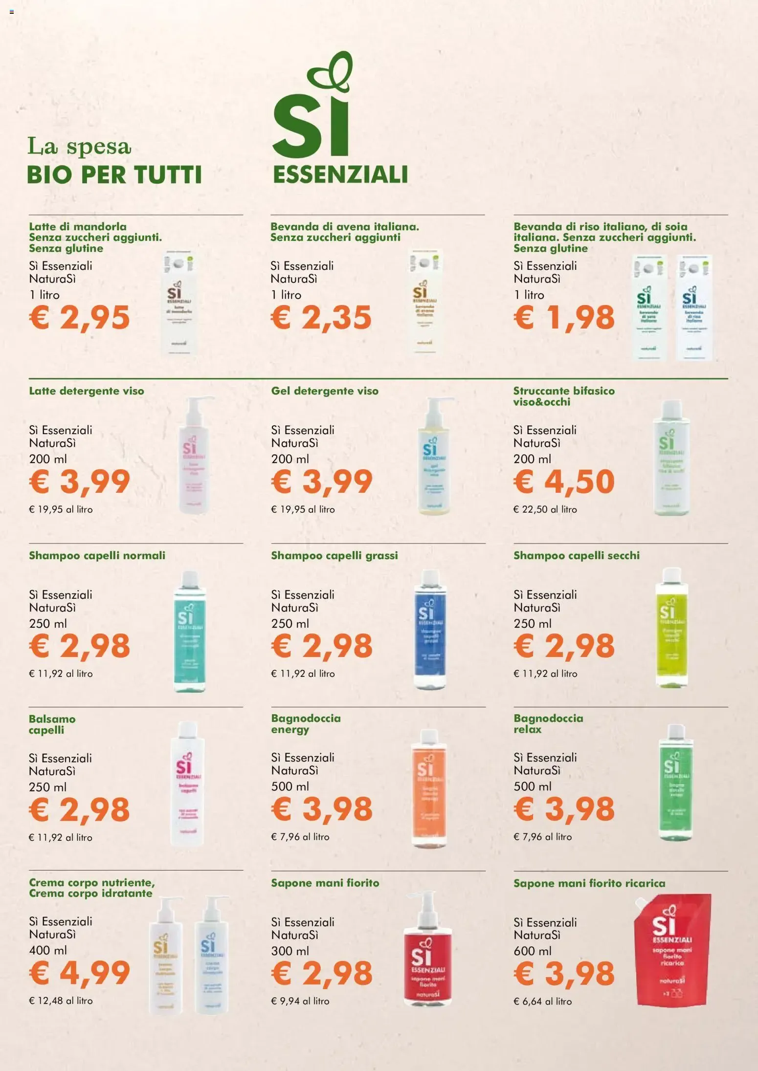 Natura Sì volantino dal 05/08/2026 - online Offerte da 5 agosto a 8 settembre di 2026 - Pagina del volantino 13