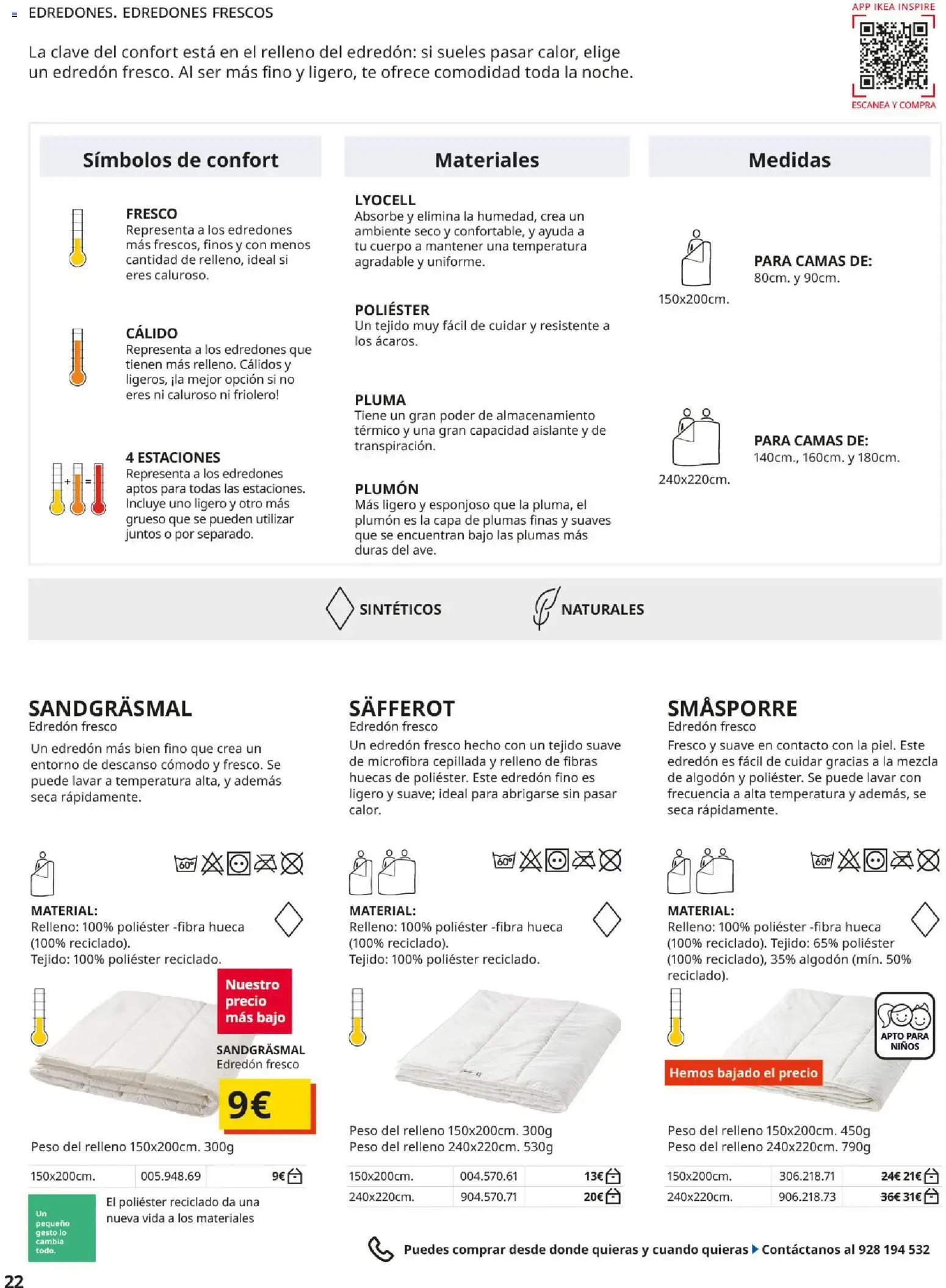 Catálogo de IKEA - Guía de Compra Ropa de cama 1 de septiembre al 31 de enero 2027 - Página 22