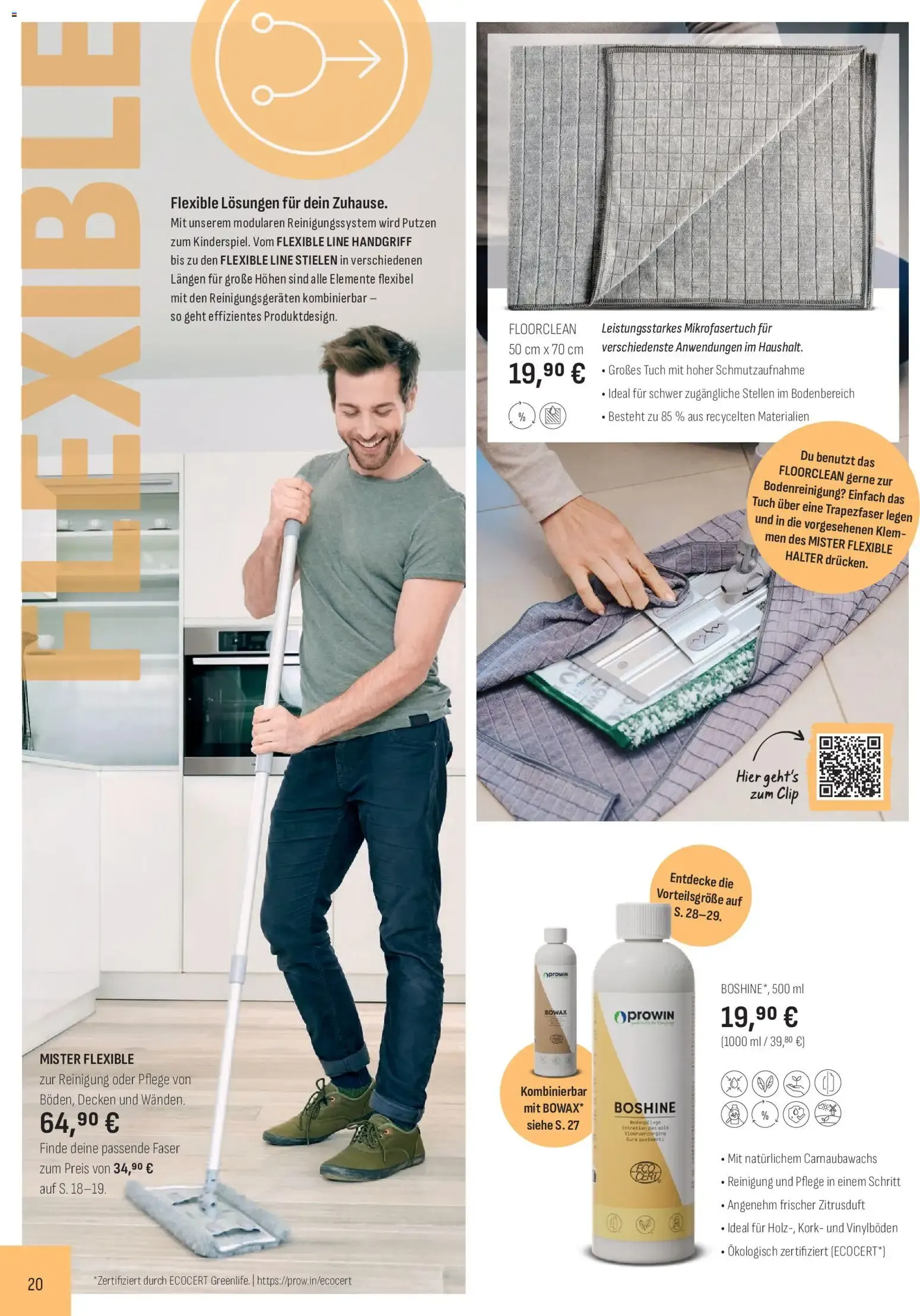 ProWIN SYMBIONTISCHE Reinigung - Edición #6/2026 von 1. Juli bis 31. Dezember 2026 - Prospekt seite 20