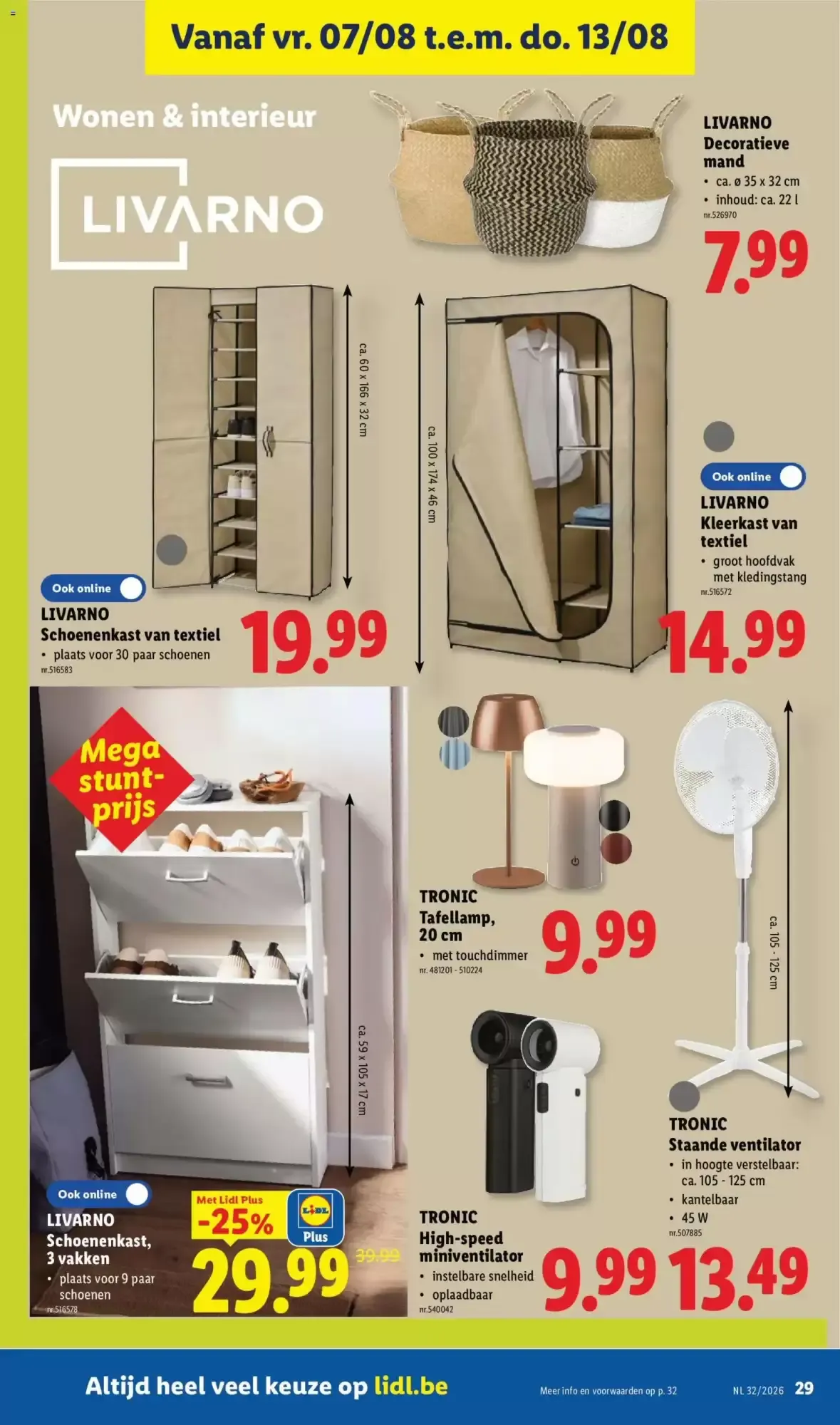 Lidl folder week 32 van 3 augustus tot 8 augustus 2026 - folder pagina 29