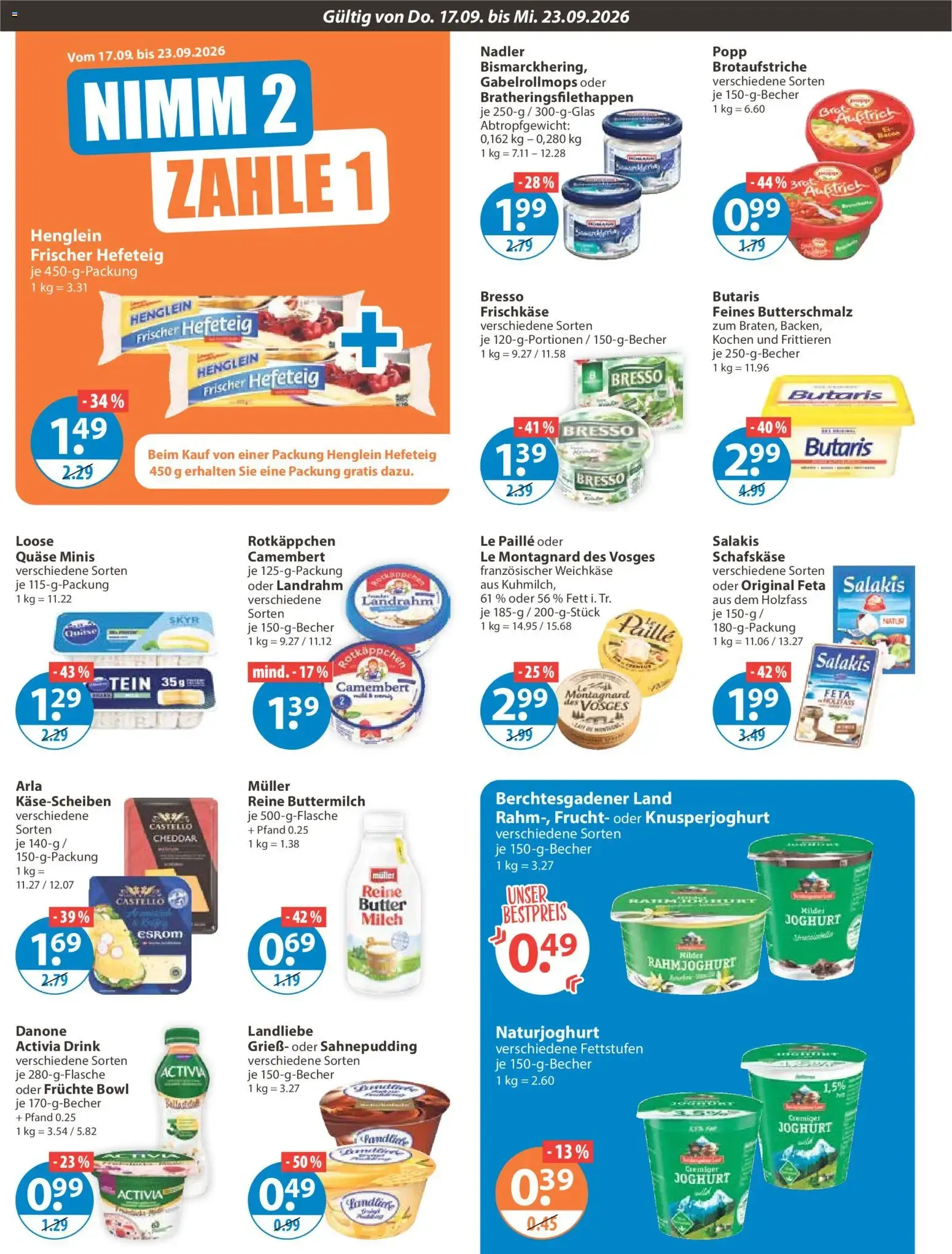 V-Markt Angebote vom 17.09.2026 – Angebote online von 17. September bis 23. September 2026 - Prospekt seite 6