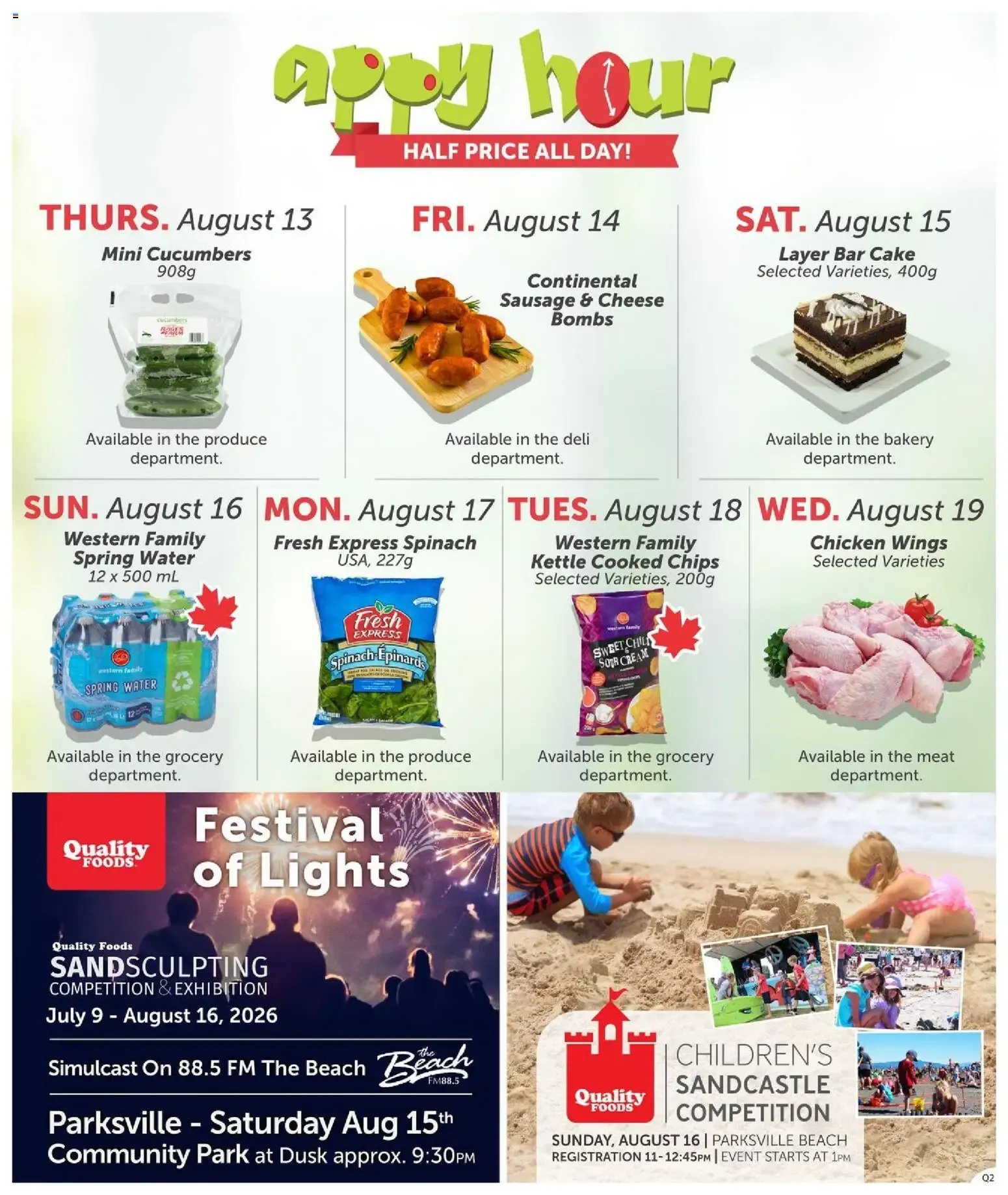 Quality Foods weekly flyer / circulaire from Aug 13, 2026 > weekly specials & deals from August 13 to August 19 2026 - flyer page 16