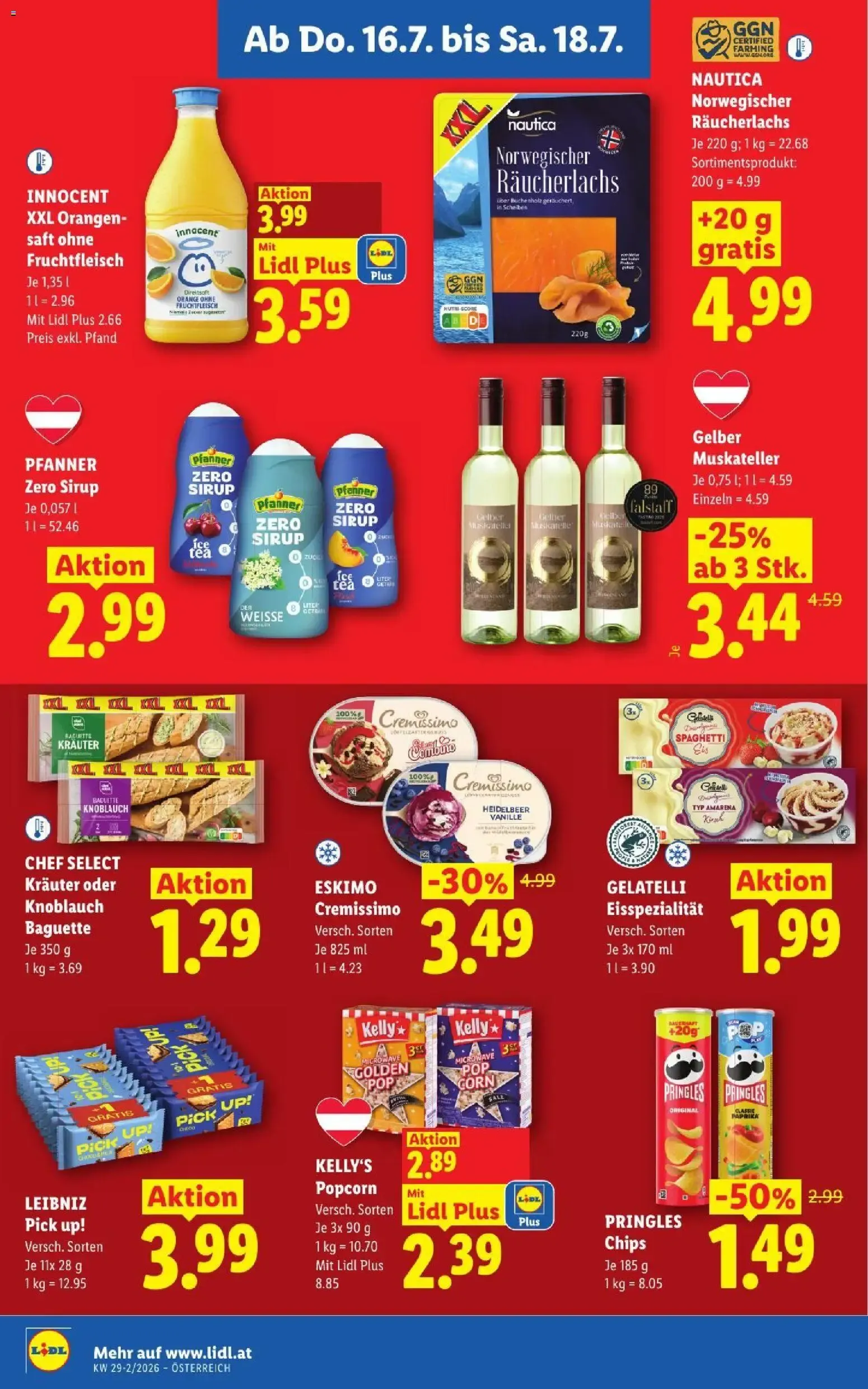 Lidl - Flugblatt ab 16.07.2026 - Angebote ab donnerstag von 16. Juli bis 18. Juli 2026 - Flugblätt seite  10