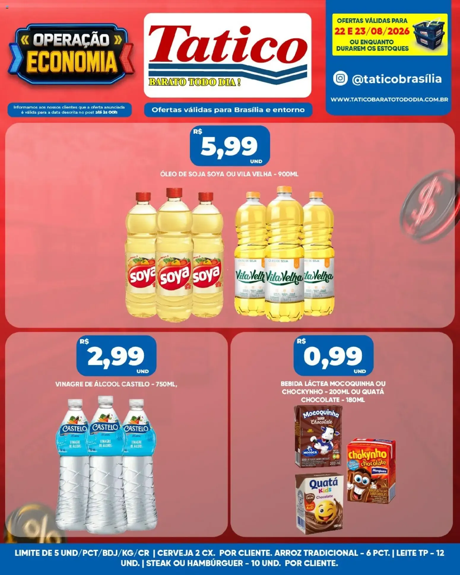 Encarte de Tatico - Operação Economia 22 de agosto até 23 de agosto 2026 - Pagina 3