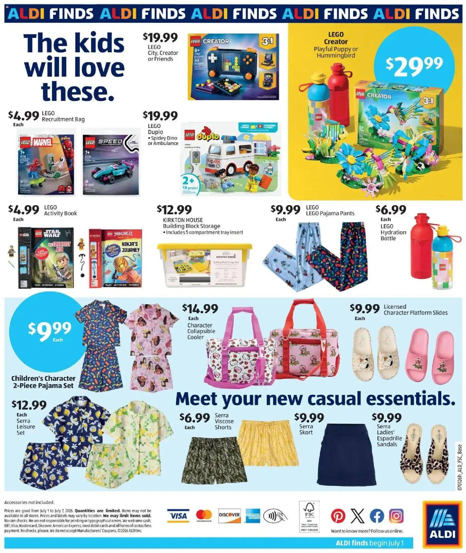 Weekly ad ALDI FINDS Sneak Peek from July 1 to July 7 2026 - Page 2